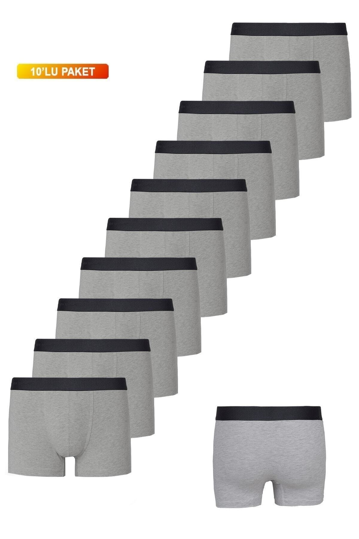 Men's 10-Pack Cotton Lycra Boxer