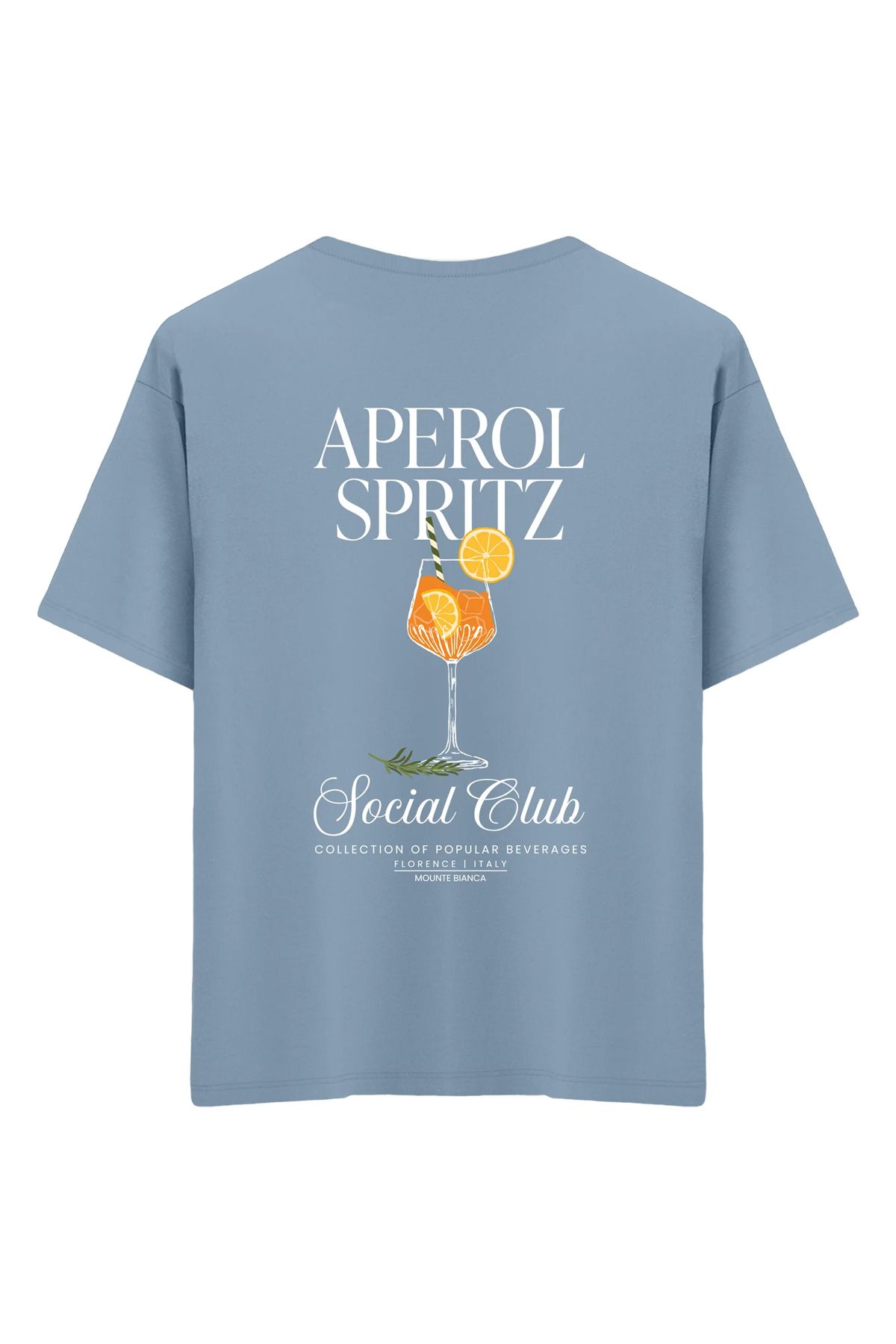 Mounte Bianca-Aperol Spritz Oversize T-Shirt 1