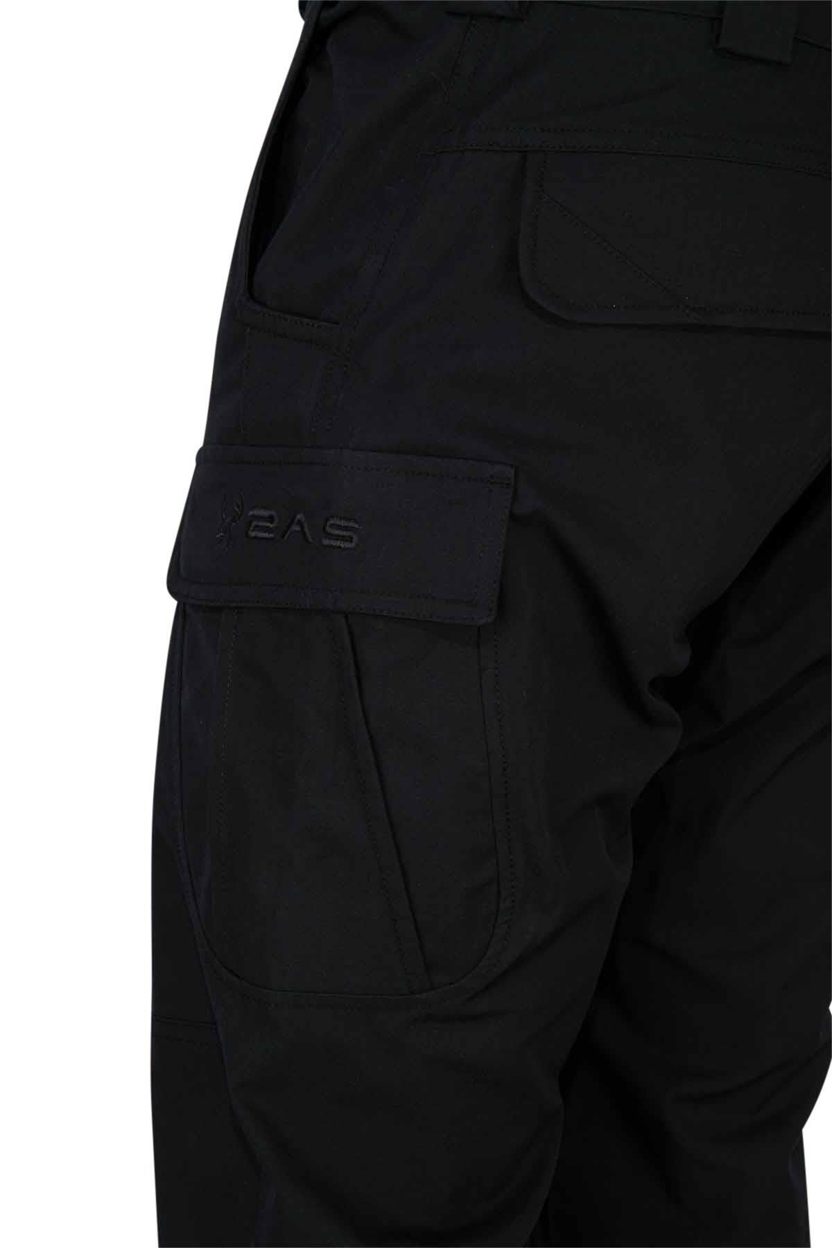 2AS-Men's Black Trousers - Peed 4