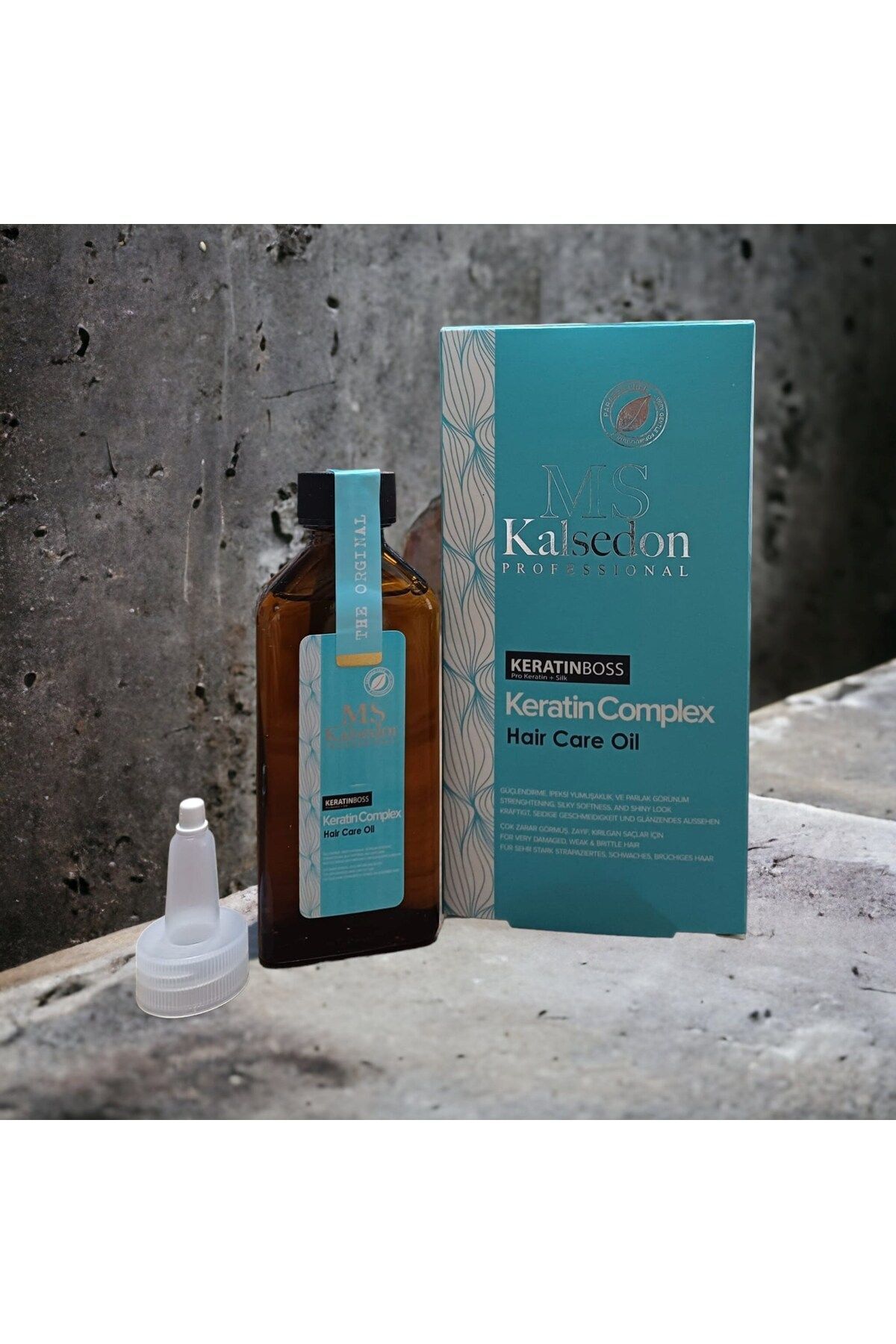 Ms Kalsedon Keratin Komplex Saç Bakım Yağı — 100 ml — تصویر 5 از 6