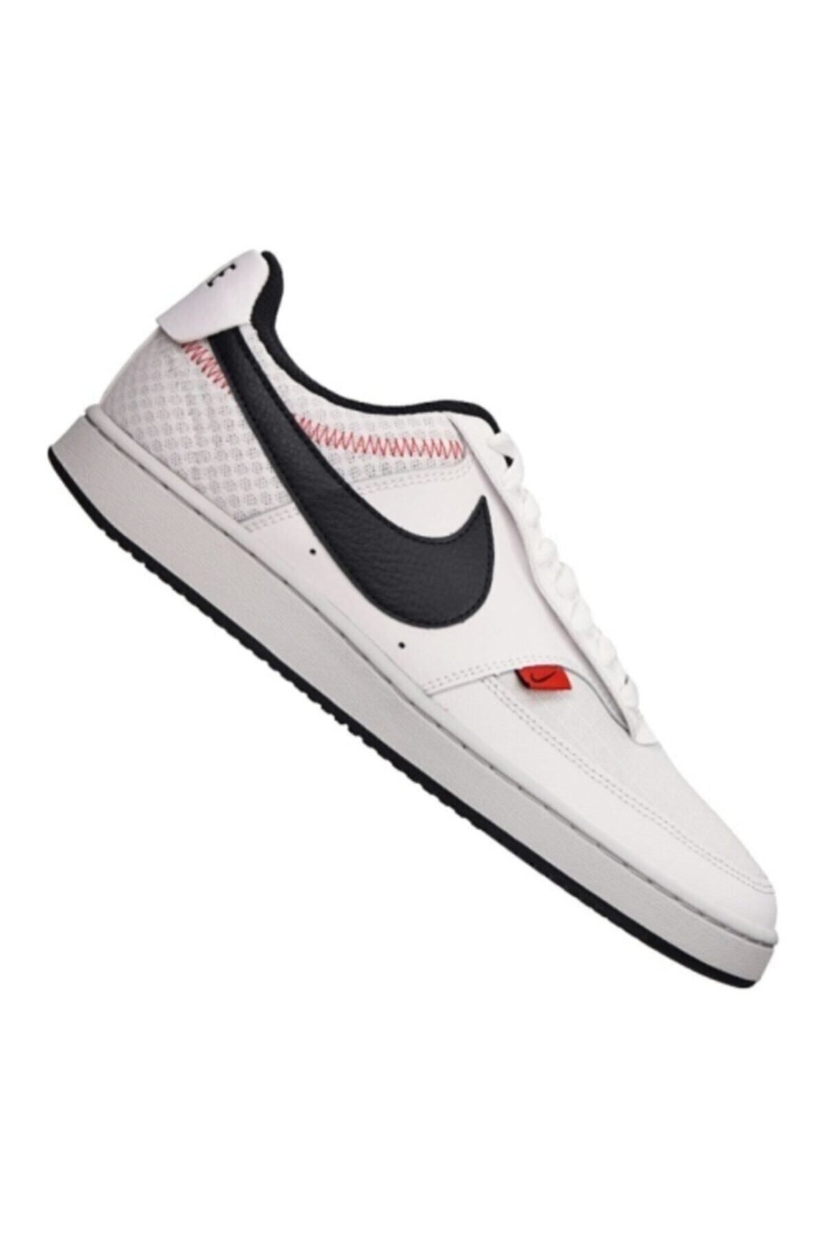 Nike-Men's White Court Vision Lo Prem Cd5464 100 Sneakers 7