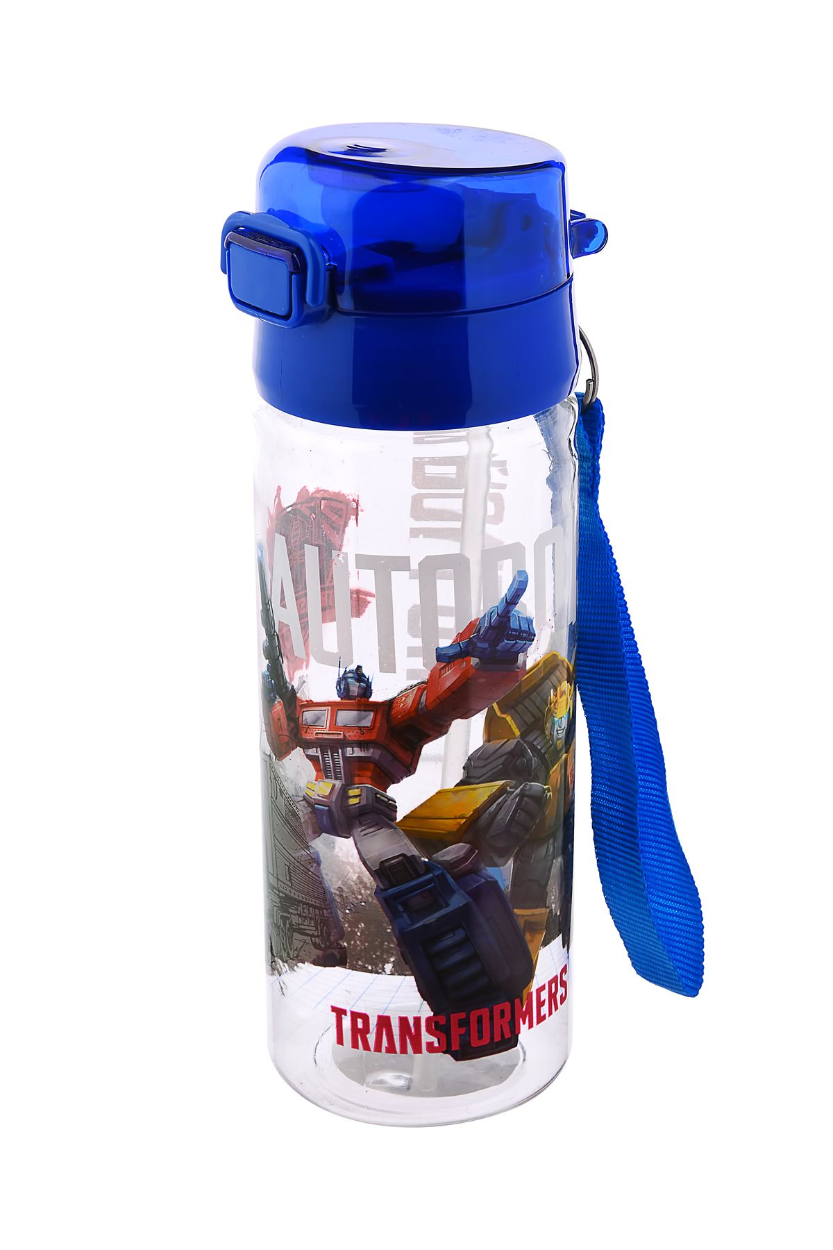 Calke-Transformers Children's Lunch Boxes and Water Bottle Set - Rectangular Set of 2 3