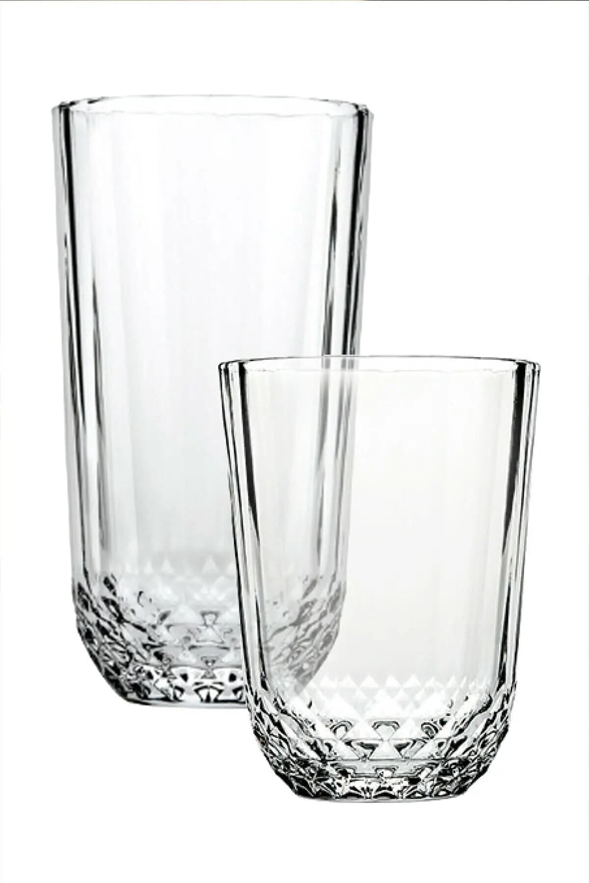 Paşabahçe-طقم مياه ومشروبات غازية 12 قطعة من ديوني P52750-1080048 & P52770-1080047 2