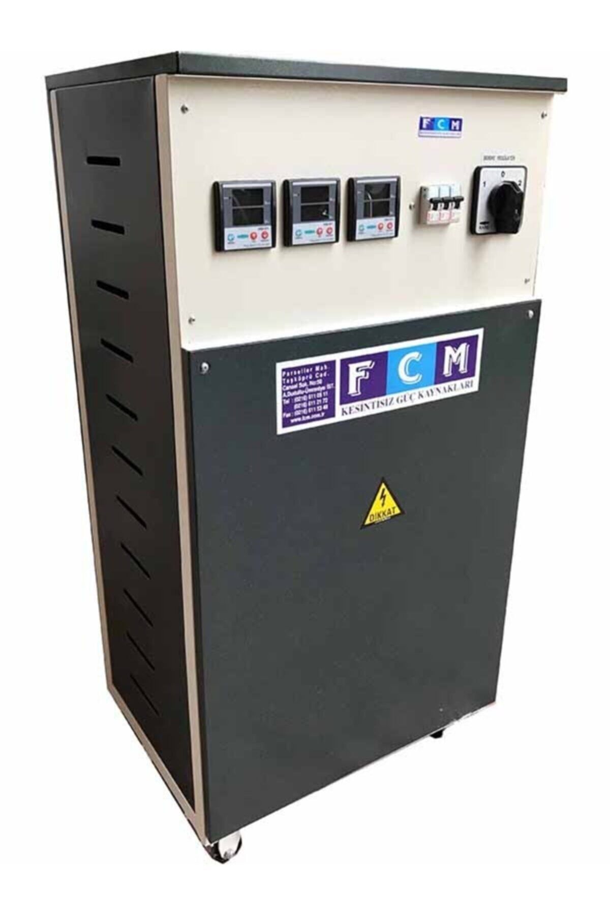 FCM 30 Kva Trifaze Servo Tip Voltaj Regülatörü