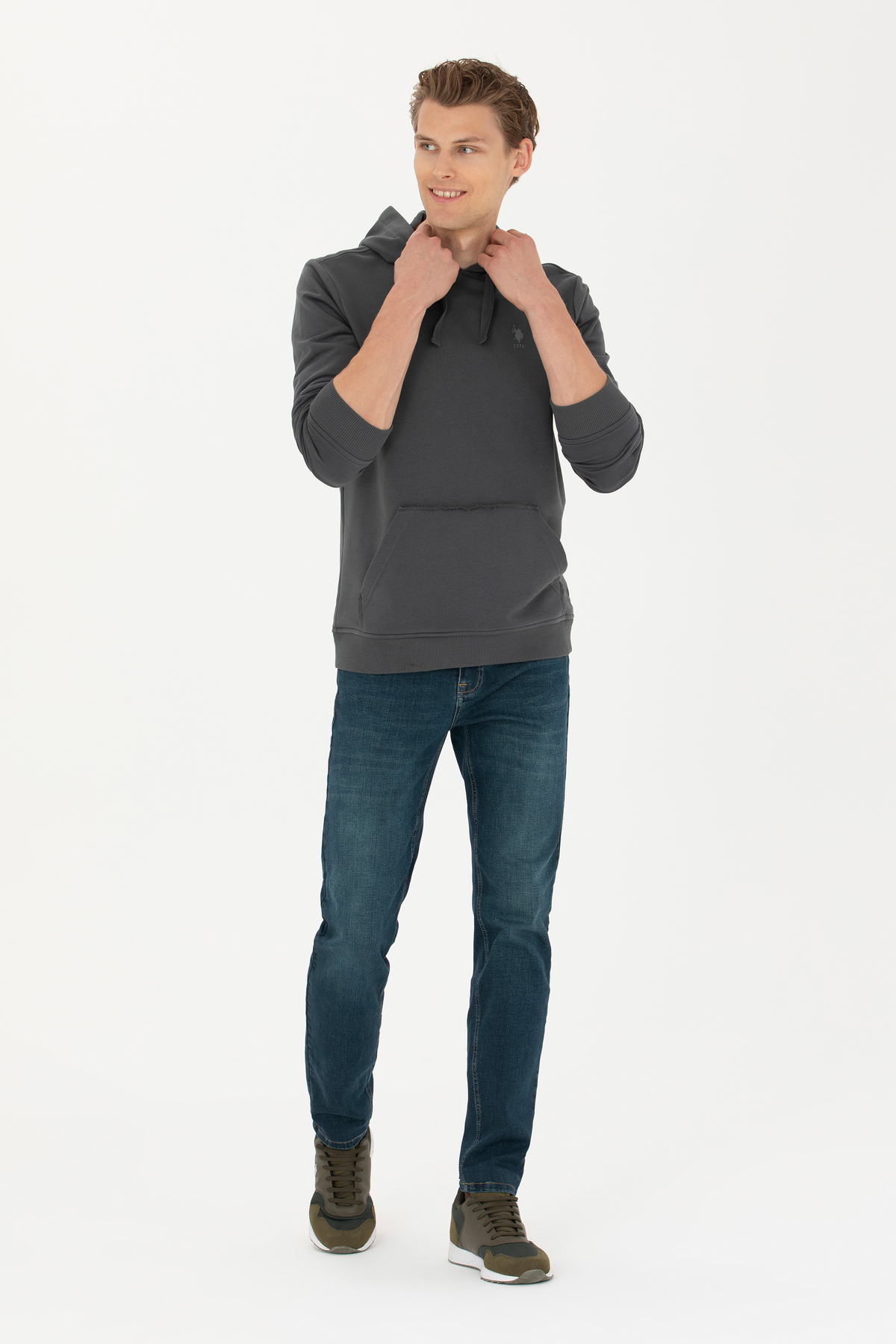 سویشرت مردانه یو اس پولو | 939209 U.S. Polo Assn. - Image 4