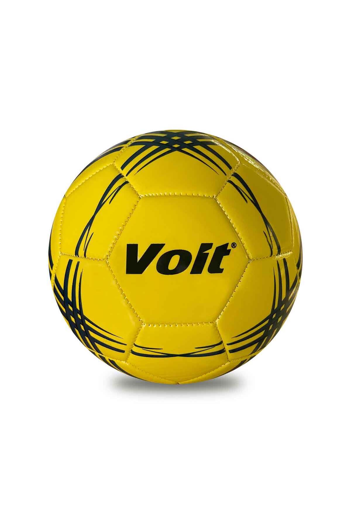 Desenli Futbol Topu No:5 - Sarı
