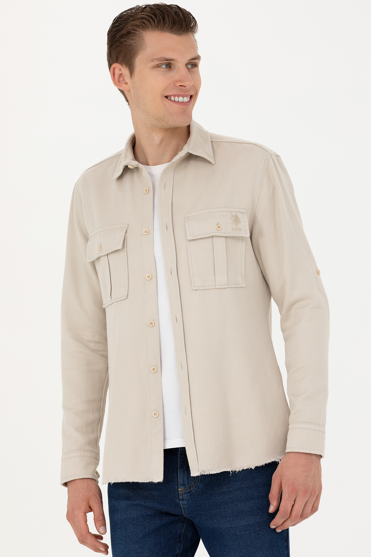 پیراهن مردانه یو اس پولو | 954598 U.S. Polo Assn. - Image 3