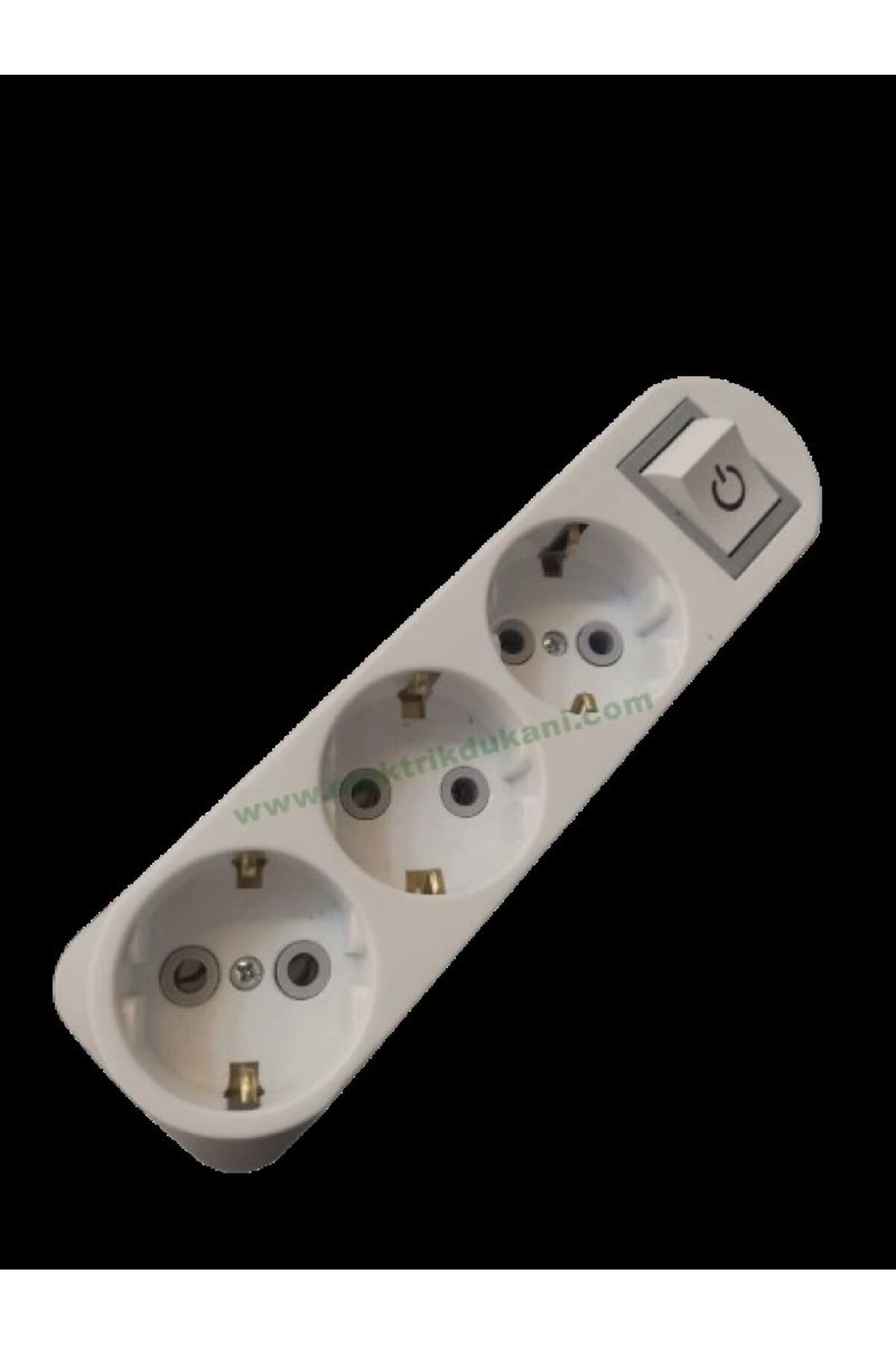 Depa DE-PA 3'LÜ TOPRAKLI FİŞ PRİZ ANAHTARLI