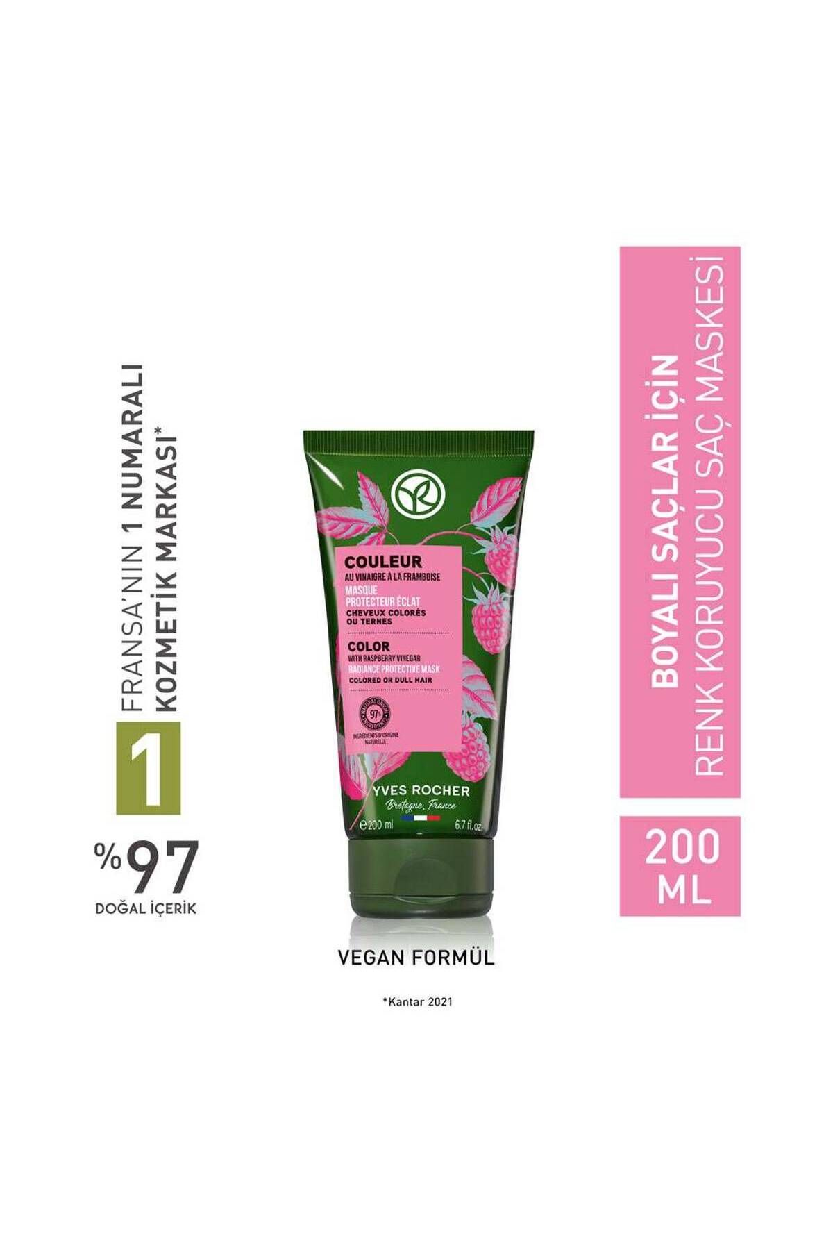 Yves Rocher-200ml Color Protection Hair Mask - Dyed Hair 1