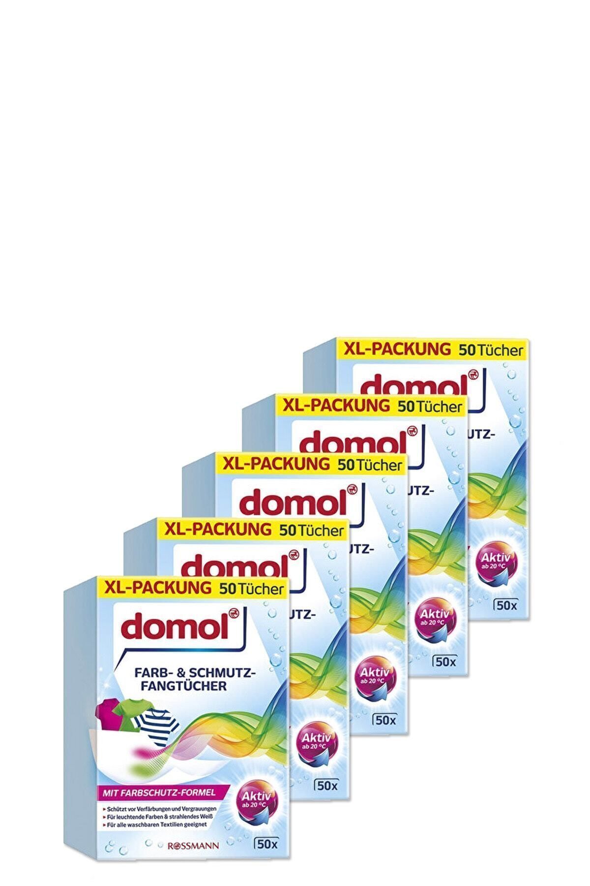 DOMOL Renk Ayırıcı Mendil 50'li (5 ADET)