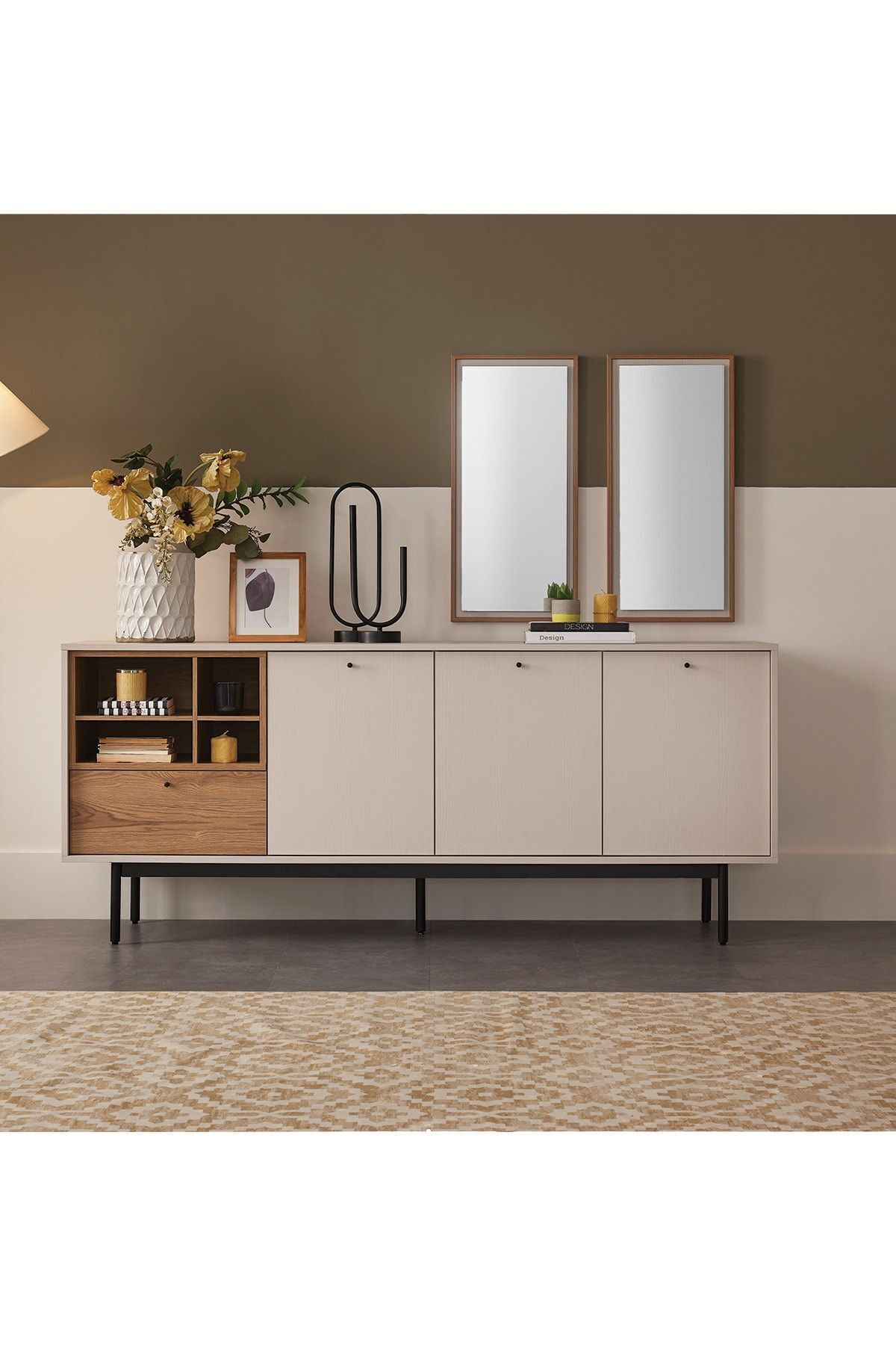 Enza Home Loreto Konsol - Kırık Beyaz