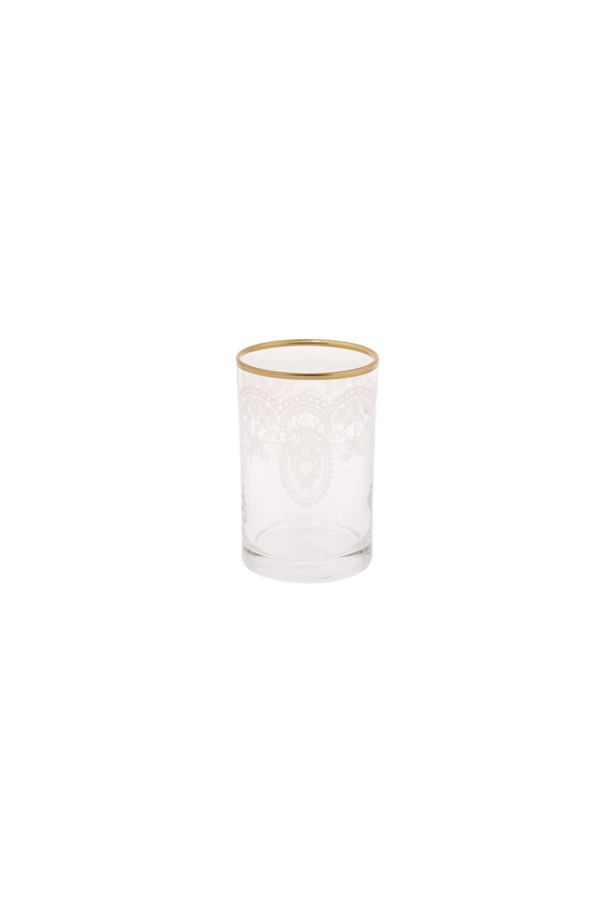 Karaca-6er-Set braun gefärbte Beryll-Wassergläser - Gold 2
