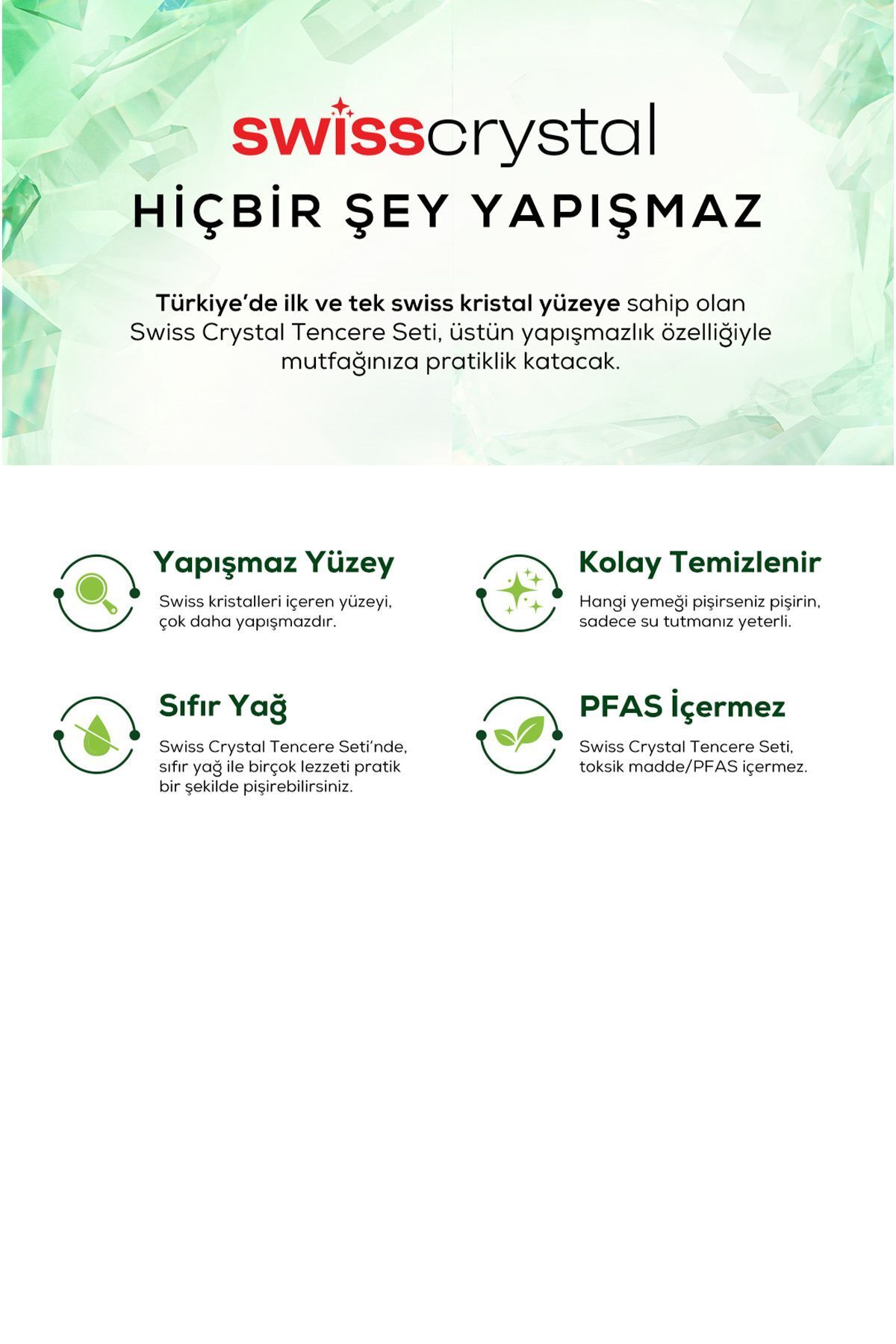 Karaca-X Refika Birgül مقلاة سويسرية كريستال 28 سم كريمية 3