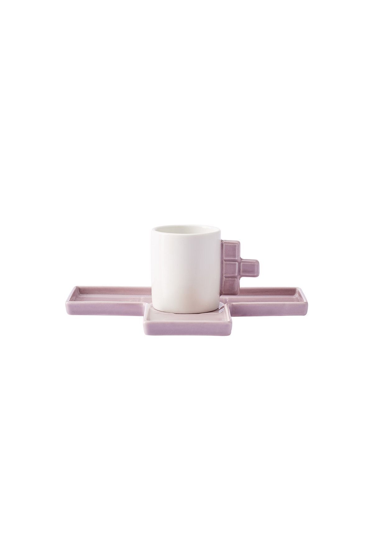 Karaca-Game Set of 3 Colorful Coffee Cups 60 Ml 5