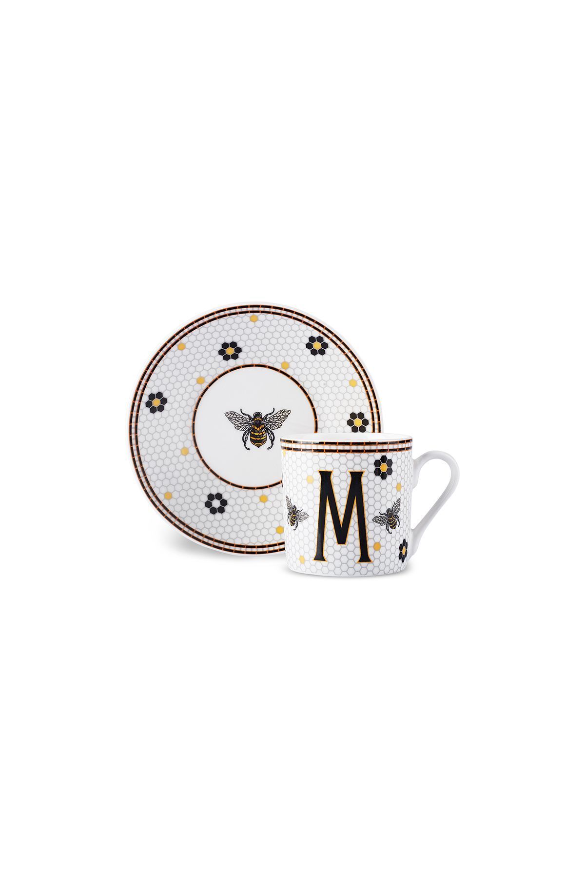 خرید فنجان قهوه با حرف M 80  اصل | ارسال مستقیم از ترکیه