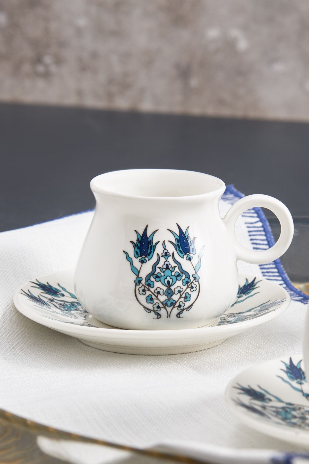 Karaca-Bursa 6-Personen-Kaffeetassen-Set 90 ml 4