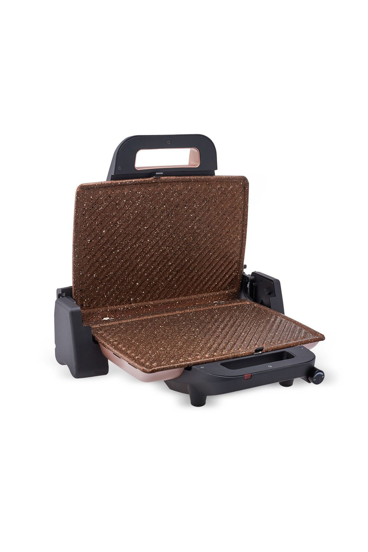 Karaca-1800W Rosegold Granite Grill and Toaster 4