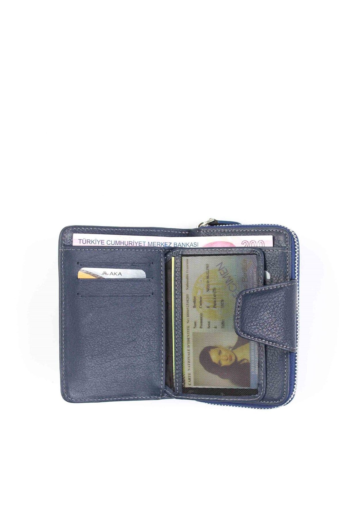 Aka-Leather Women's Wallet 402 17 6