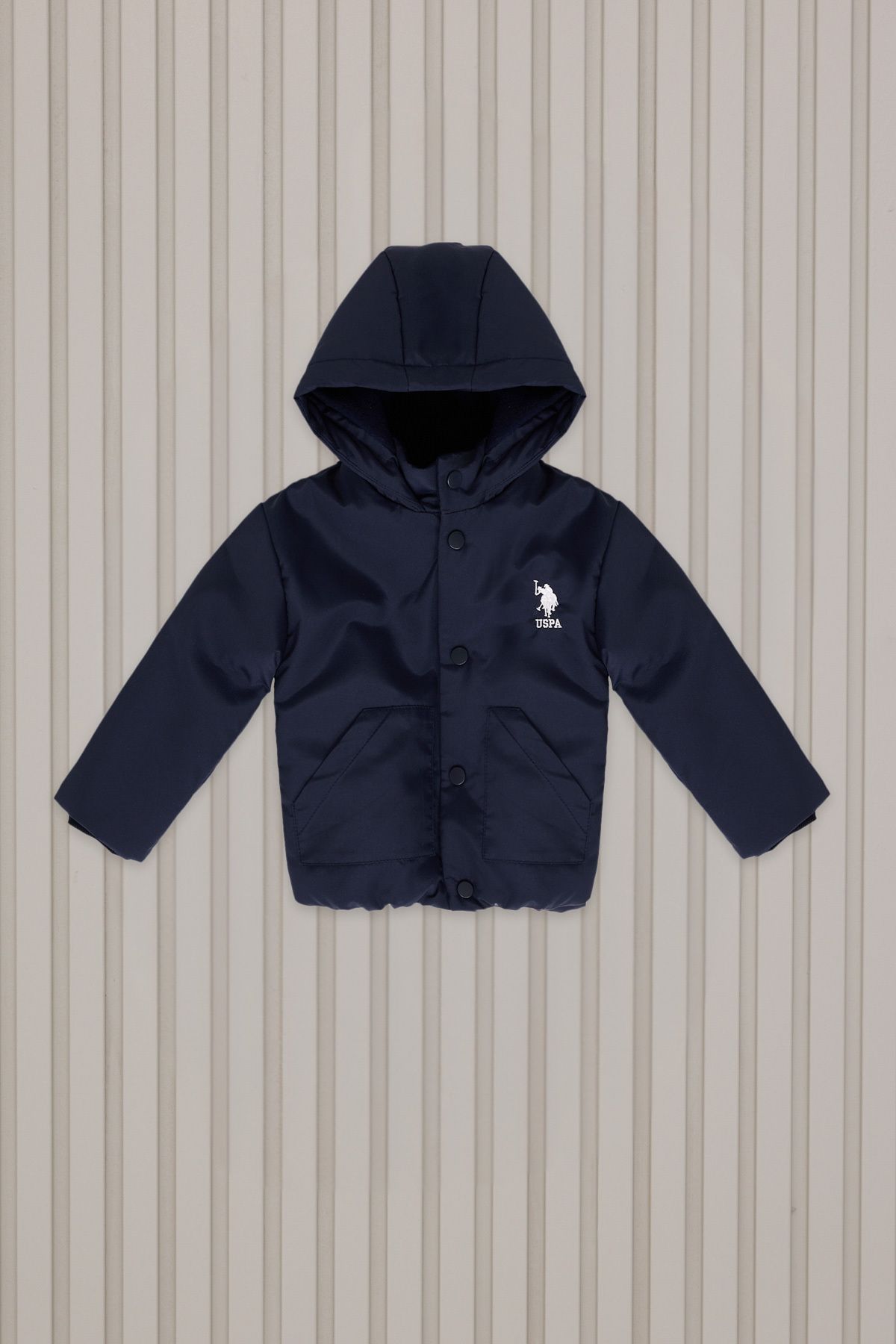 مانتو بچه گانه آبی سرمه ای U.S. Polo Assn.