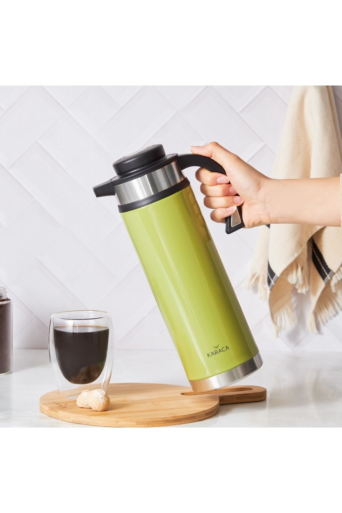 فلاسک  سبز کاراجاKaraca | kr28358235 اورجینال - تصویر 2