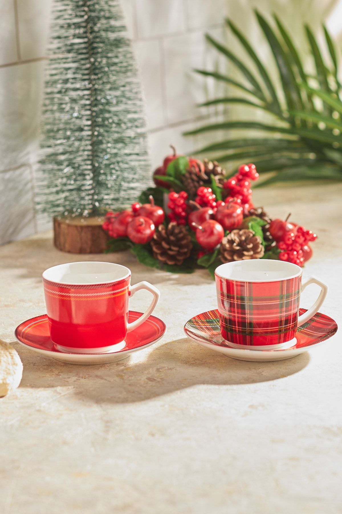 Tiger Coffee Cup Set for 2 People 80 Ml