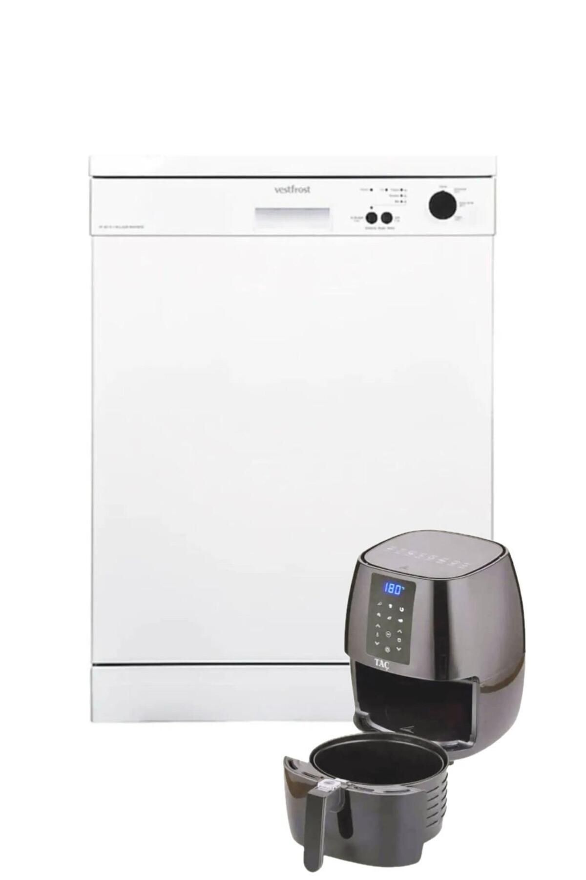 Vestfrost Vfr 301 3 Programlı Bulaşık Makinesi Taç Dijital Slim Multi Fryer 5.5 Lt Yağsız Fritöz Hediye