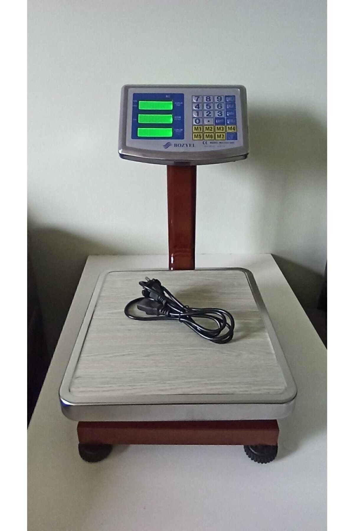 100 Kg Terazi-2 Gr Hassasiyet-fiyat Hesaplamalı Tartı-uzun Şarj Süresi-2 Yıl Garantili
