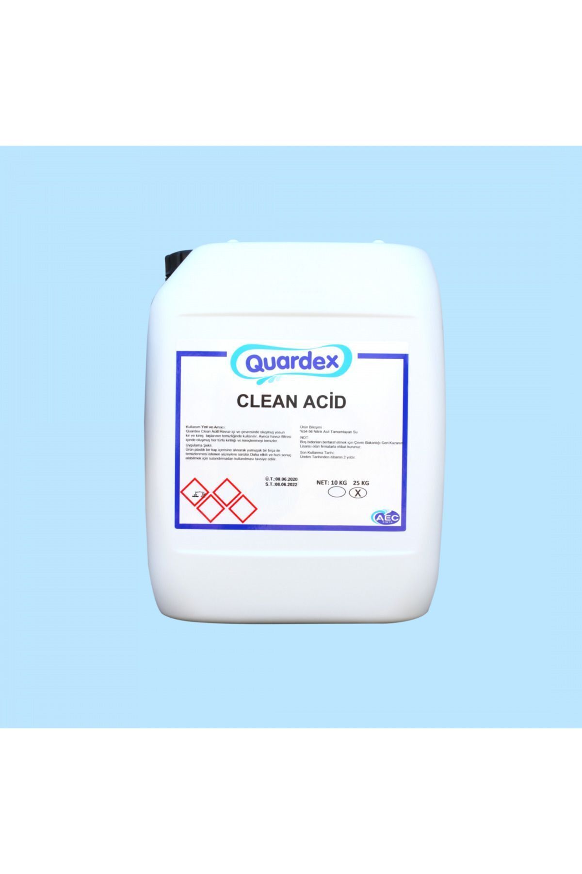 CLEAN ACID (Havuz Kimyasalı) 10 Kg