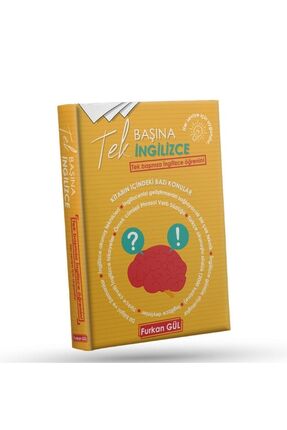 TEK Başına İngilizce, A1 - C2 Tüm seviyeler, 3000 kelime öğrenme kitabı, Okun...