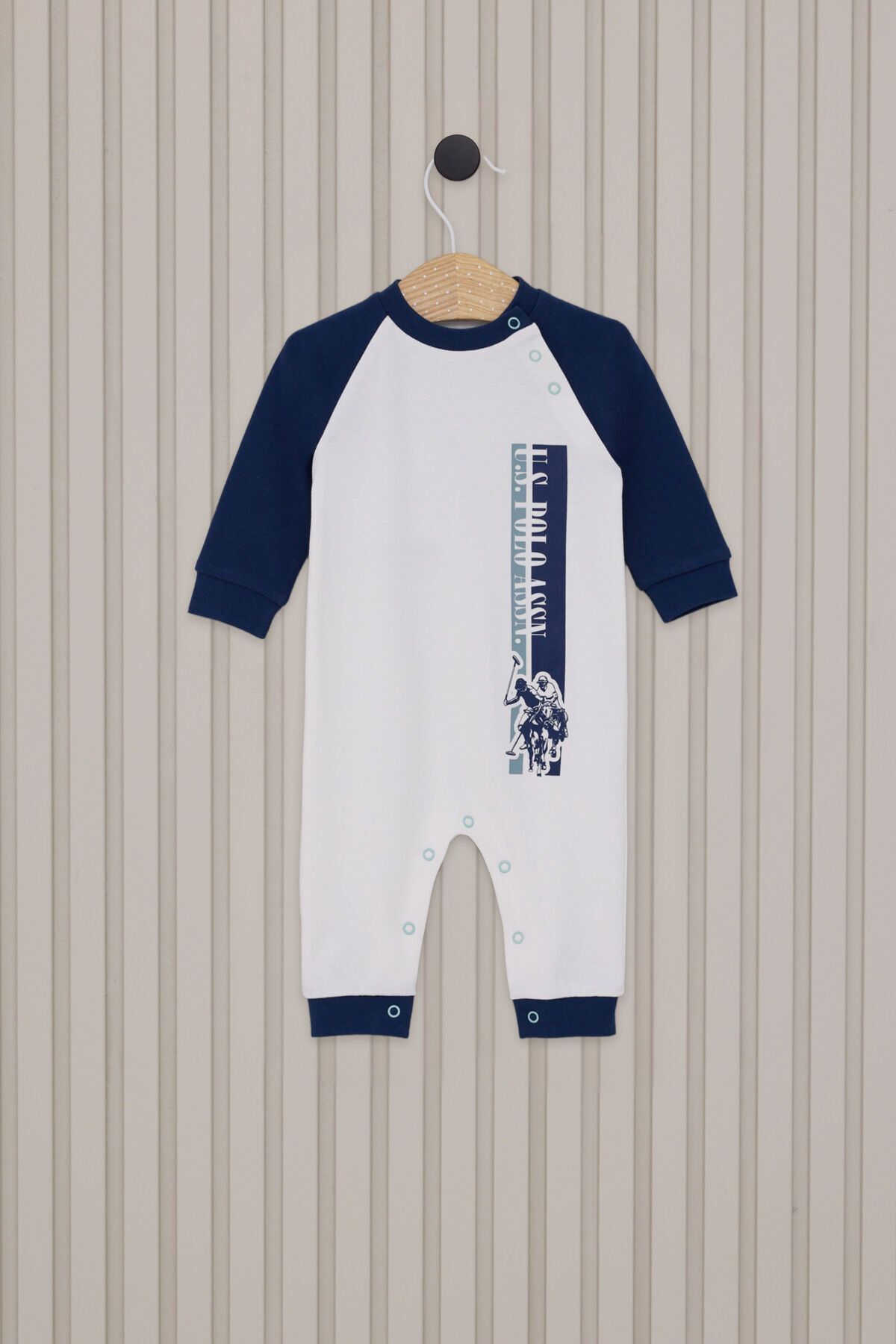 روپوش کرم نوزاد پسر U.S. Polo Assn.