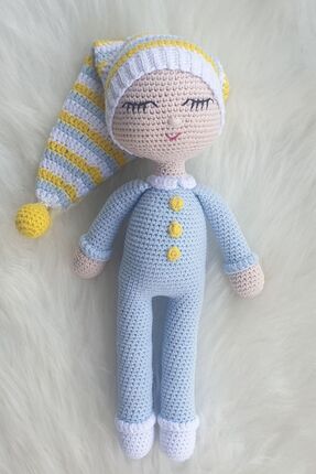 kelebeginruyasihobievi Amigurumi Organik Uyuyan Bebek