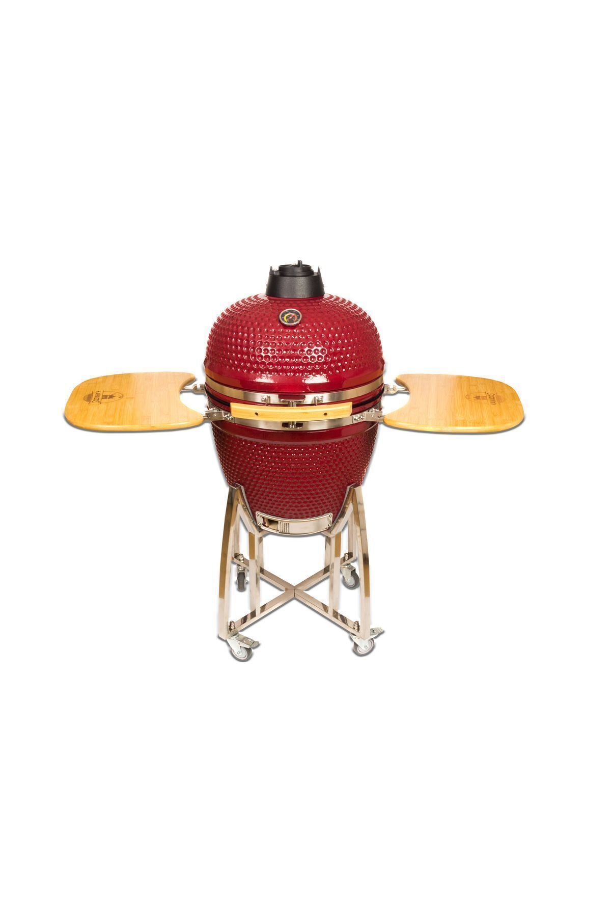 21'' 55cm Standlı Taşınabilir Kamado Seramik Barbekü Mangal 3