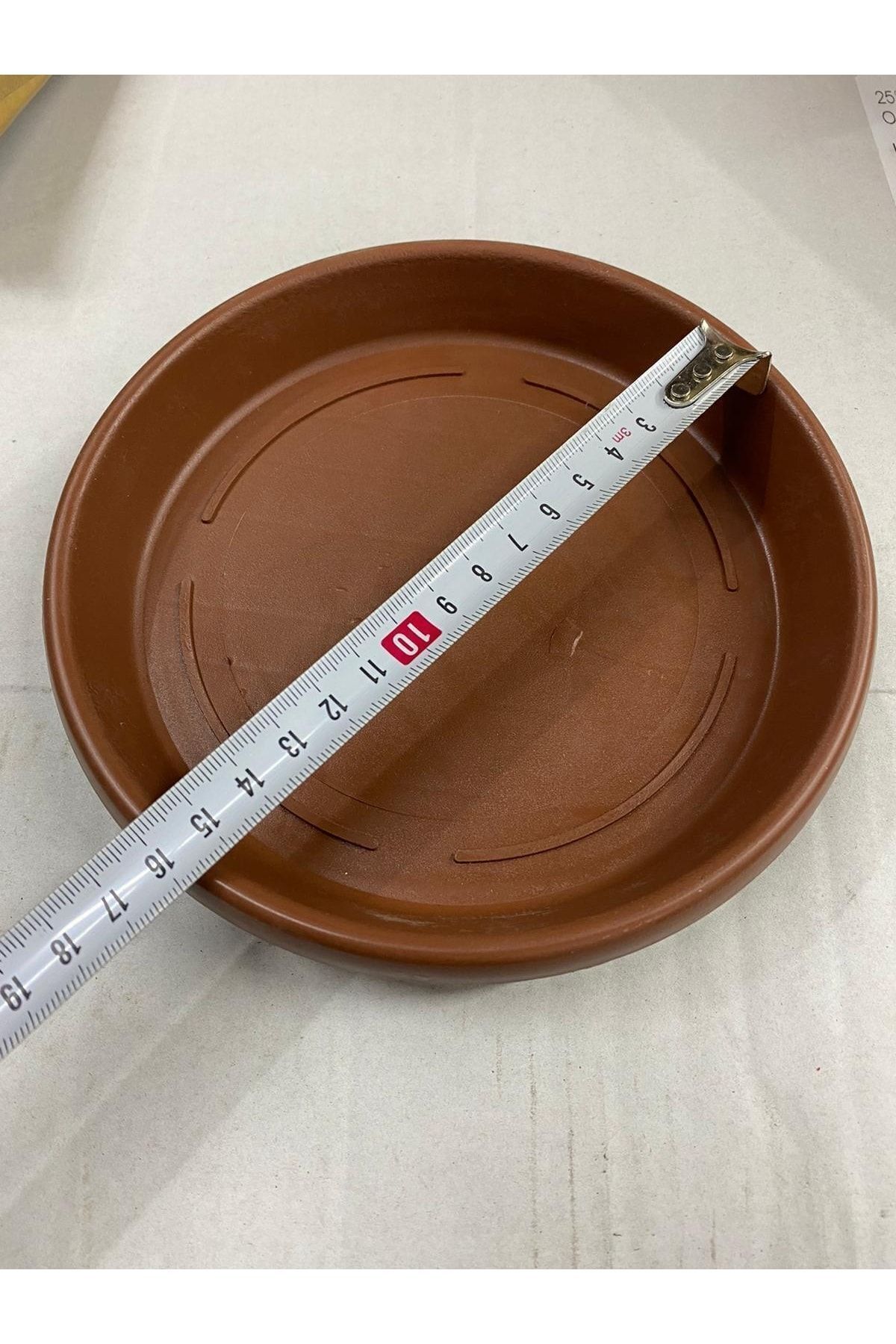 yokyokavm Hak Plastik 4 No Yedek Antik Saksı Altlığı 16 Cm No:4
