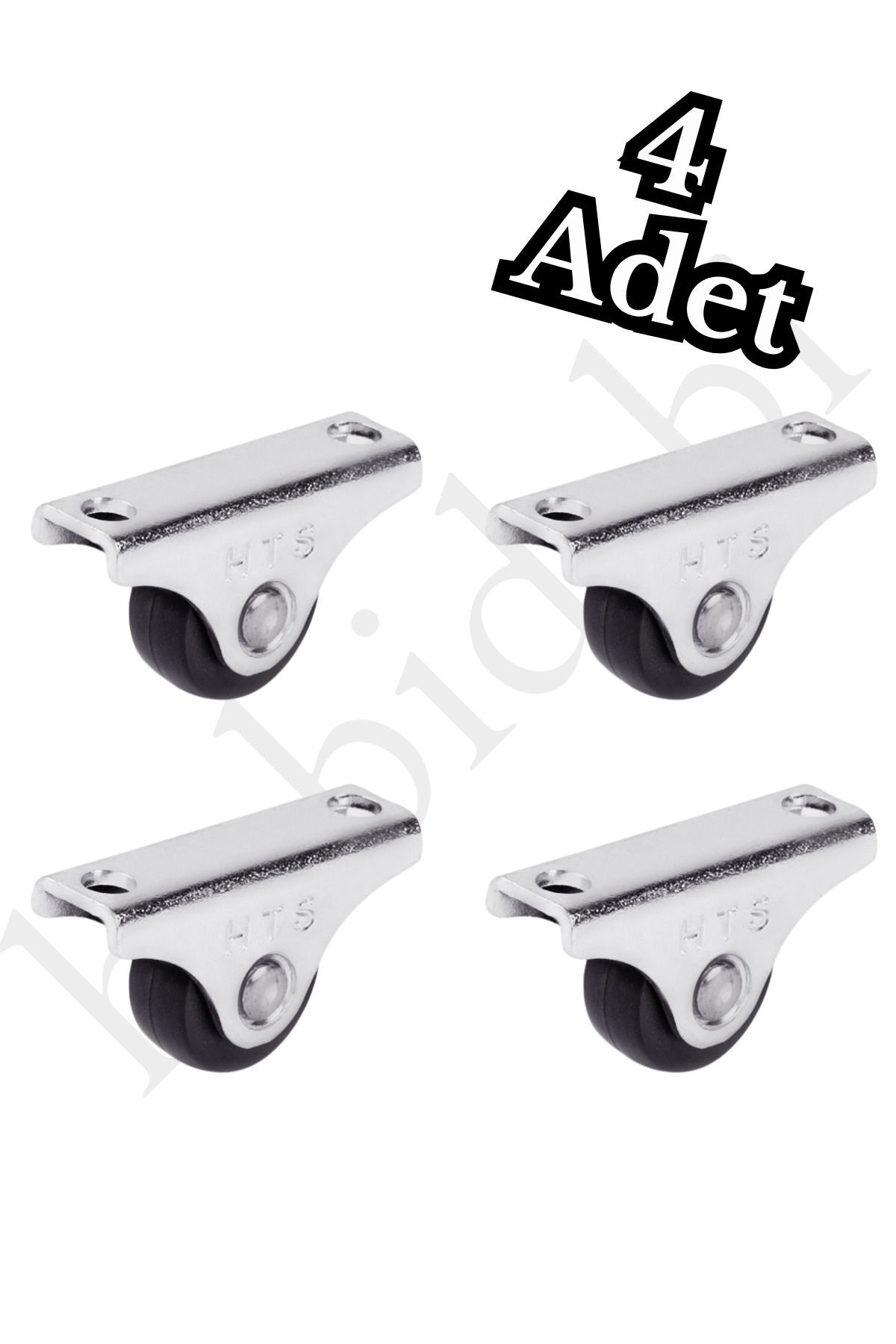 HOBİDABİ Tekerlek Mini Sabit Mobilya Sehpa Komidin Tekeri No:99 60 Kg