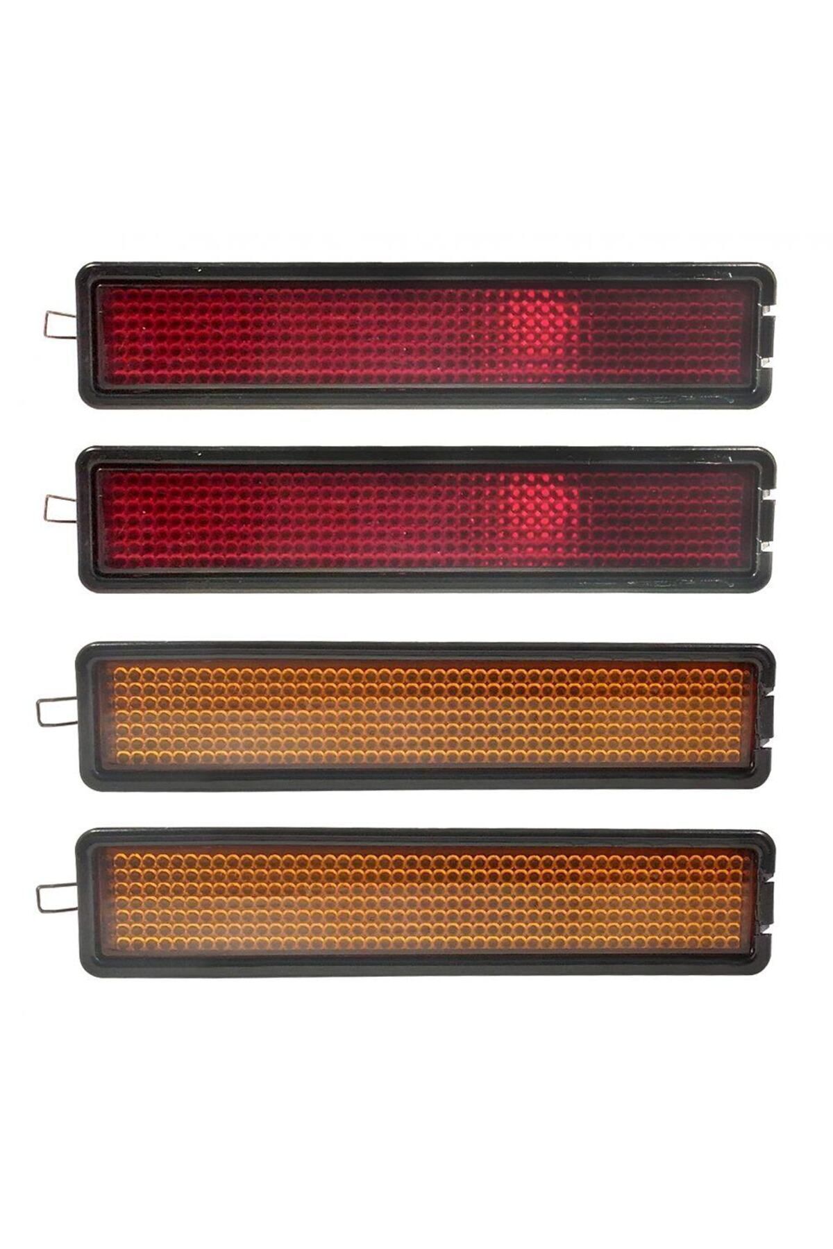 Genel Markalar Bmw E30 Dizayn 4 Lü Amerikan Park Sinyal Seti Ön Arka Tampon Uyumlu