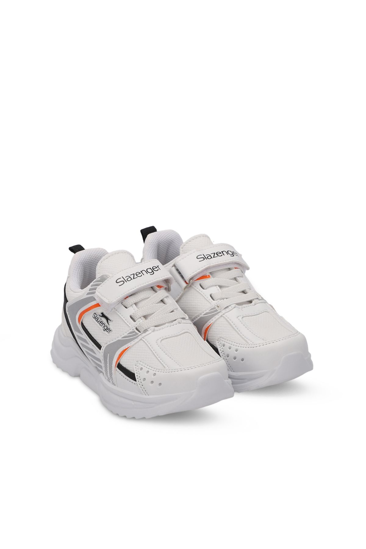کفش کتانی کودکان یونیسکس سفید / نارنجی Slazenger