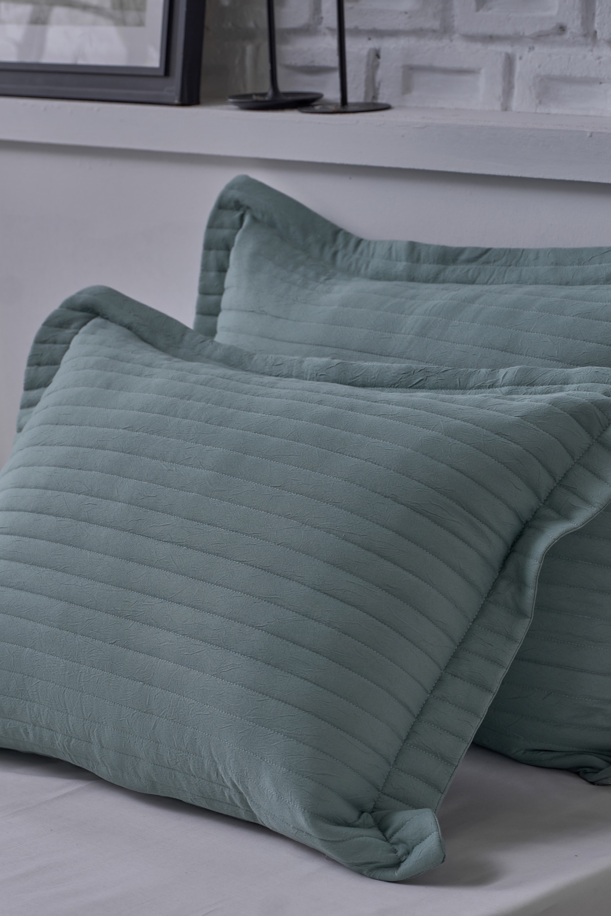 Doqu Home Otto Yatak Örtüsü Tek Kişilik - Yeşil 3