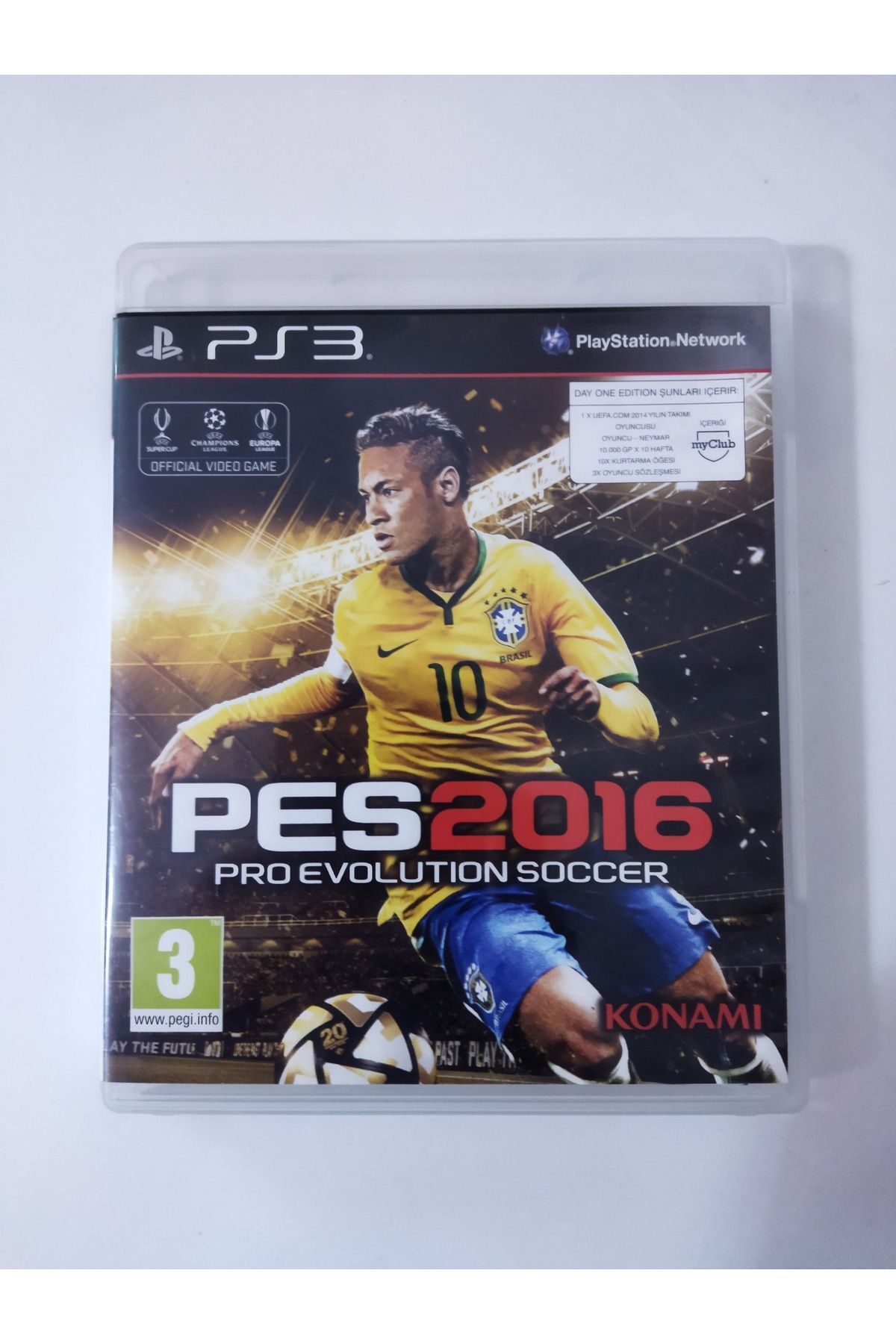 KONAMI Ps3 Oyunu - Pes 2016