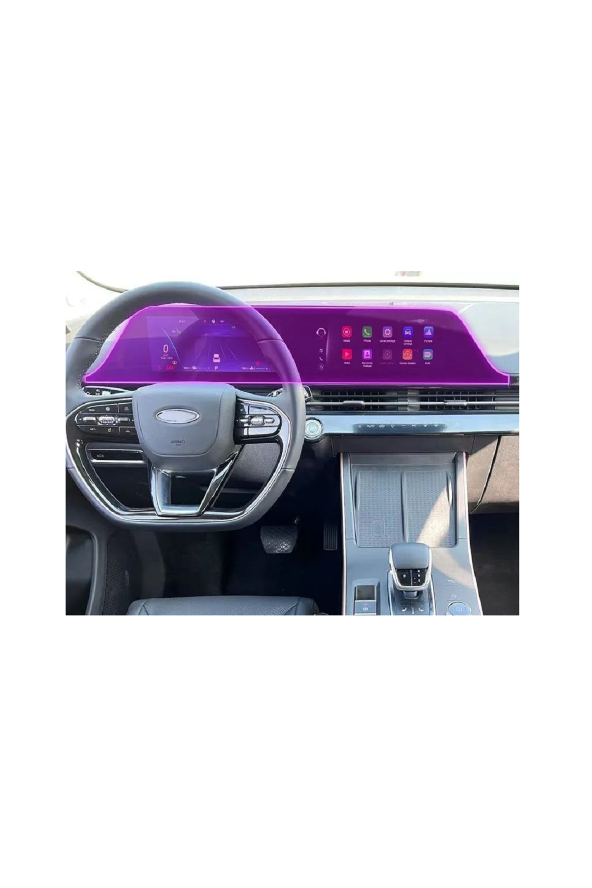 ZDN Case Chery OMODA 5 Multimedya Uyumlu Nano Ekran Koruyucu Navigasyon Temperli Koruyucu 2023