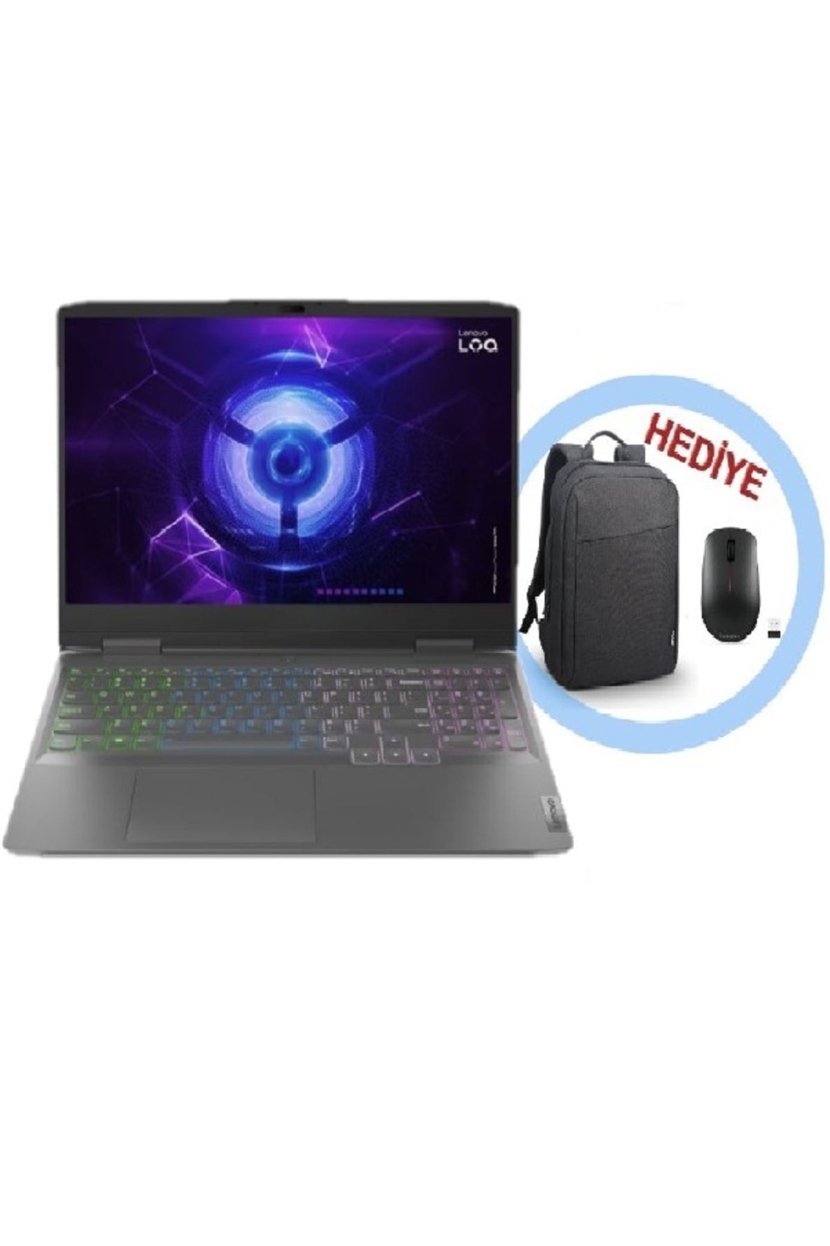 LOQ 15IRH8 82XV00G9TXM2 i7-13620h 64GB 512 GB SSD RTX4060 15.6" W11H FHD Dizüstü Bilgisayar