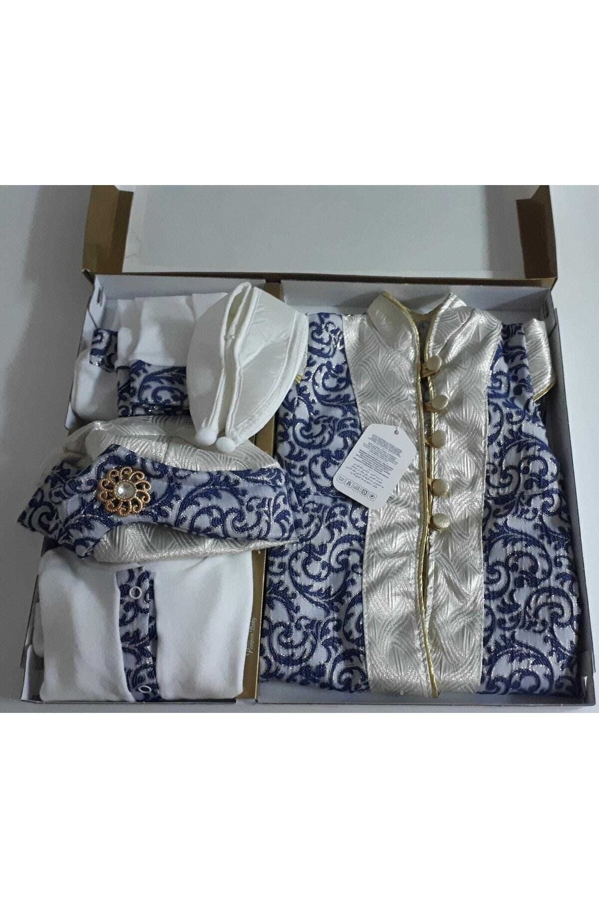 biyan collection Erkek Bebek Mevlütlük Şehzade Sünnetlik Mevlüt Sünnet Kıyafeti Erkek Çocuk Hediye Bebek Hediyelik fotoğrafı 3 (önizleme)