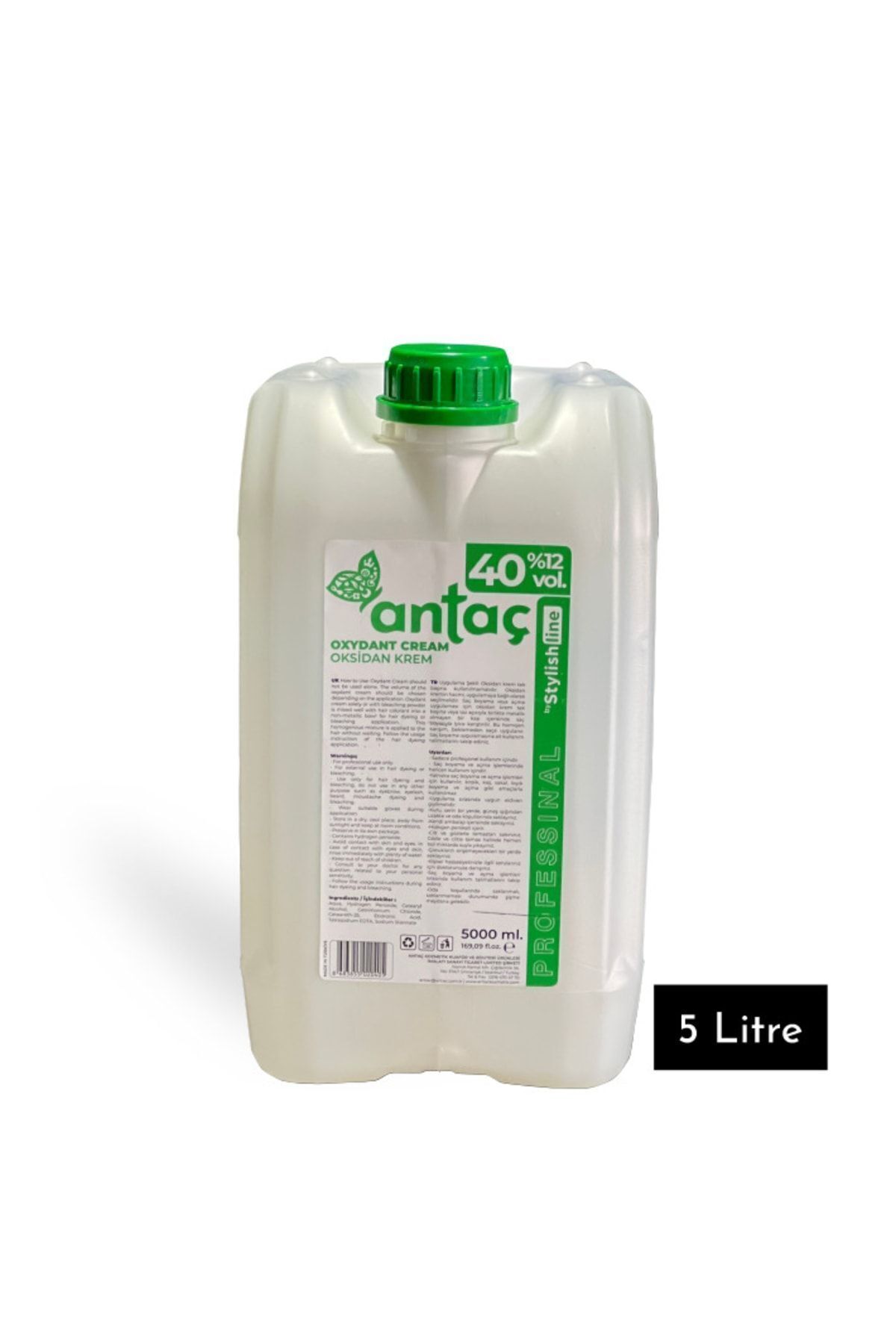 Antaç Stylish Line Oksidan Krem 40 Volum %12 5000ml — 405