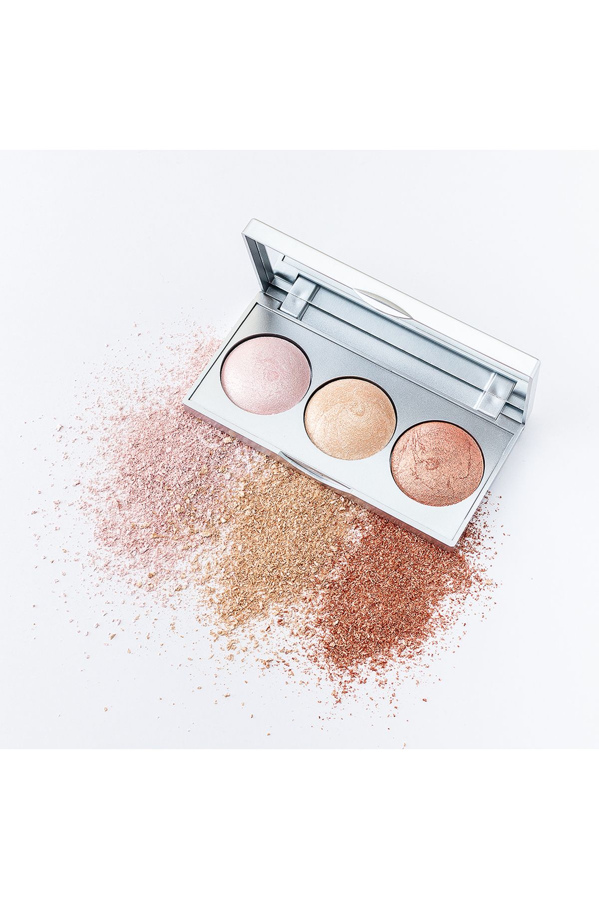 Golden Rose-STROBING HIGHLIGHTER PALETTE 3