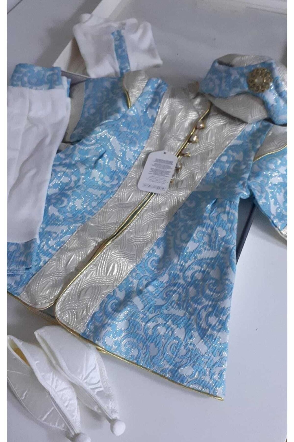 biyan collection Erkek Bebek Mevlütlük Şehzade Sünnetlik Mevlüt Sünnet Kıyafeti Erkek Çocuk Hediye Bebek Hediyelik fotoğrafı 3 (önizleme)