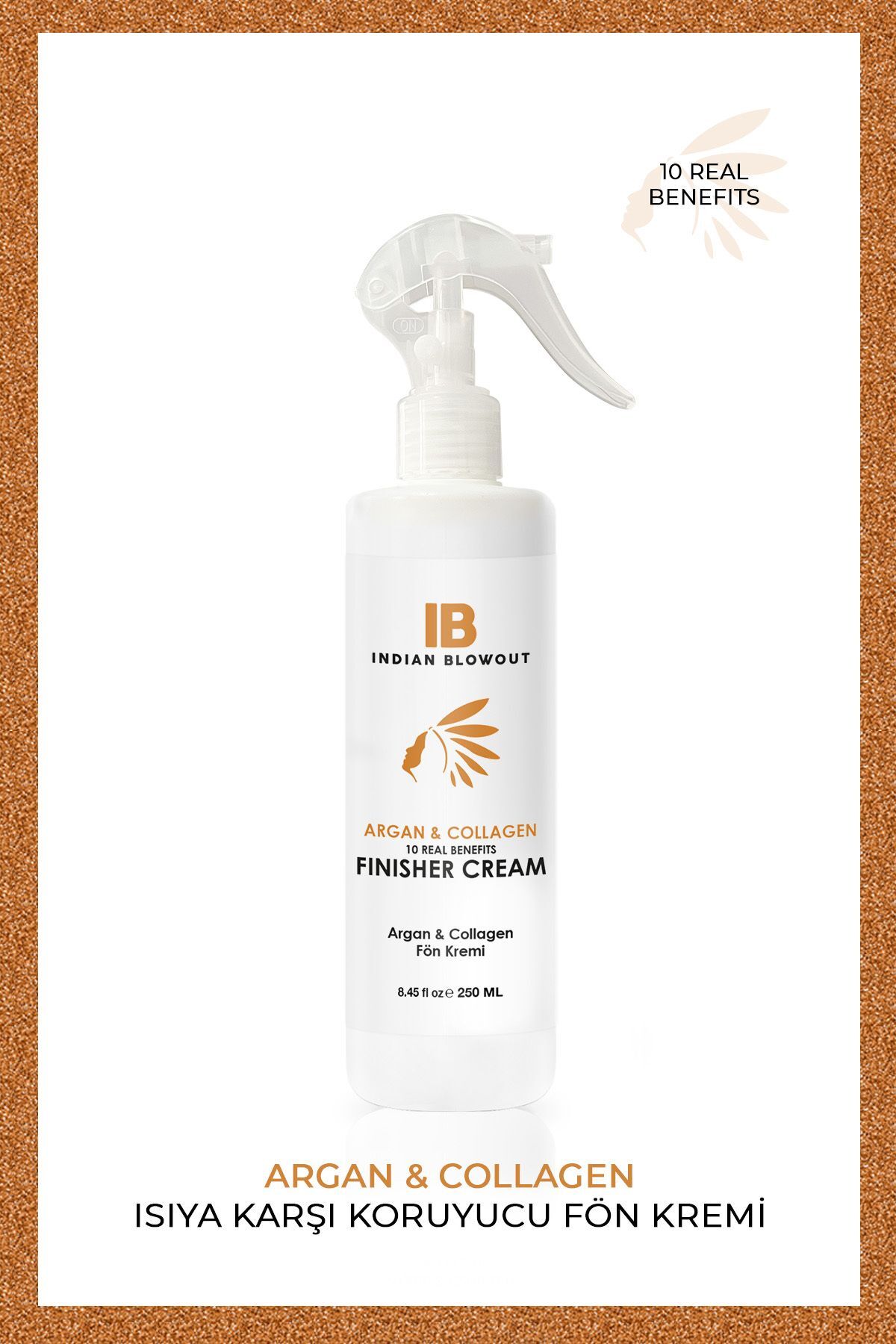 Indian Blowout Argan Collagen Isıya Karşı Koruyucu Fön Kremi