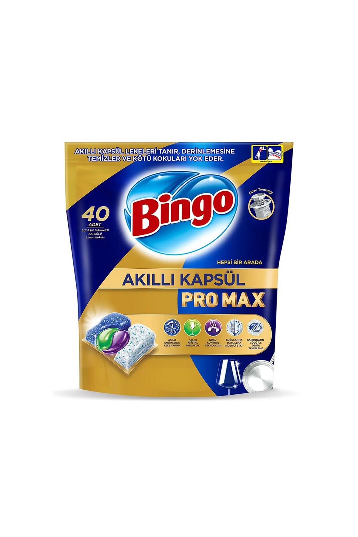 Akıllı Kapsül Pro Max Bulaşık Makinesi Deterjanı Tableti 80 Lı - 4