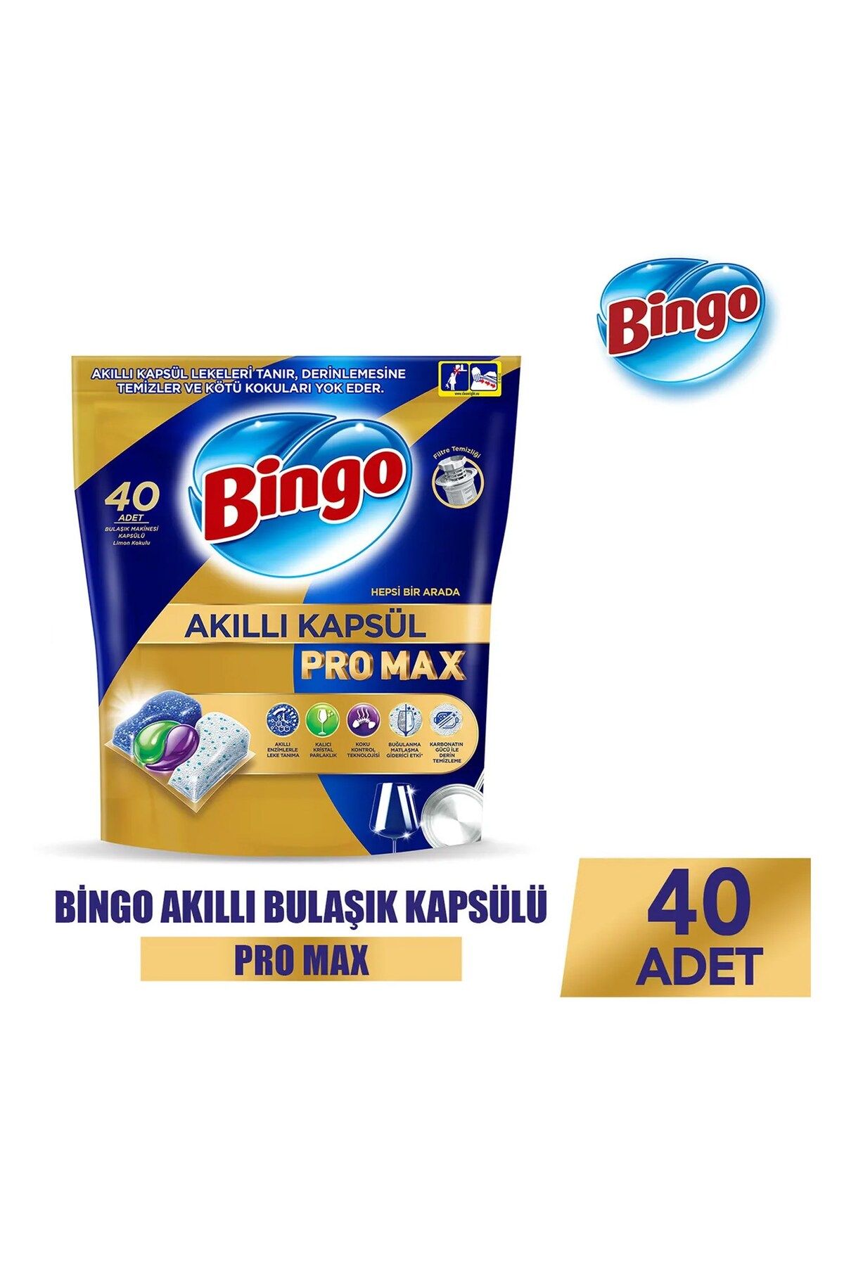 Akıllı Kapsül Pro Max Bulaşık Makinesi Deterjanı Tableti 80 Lı - 3