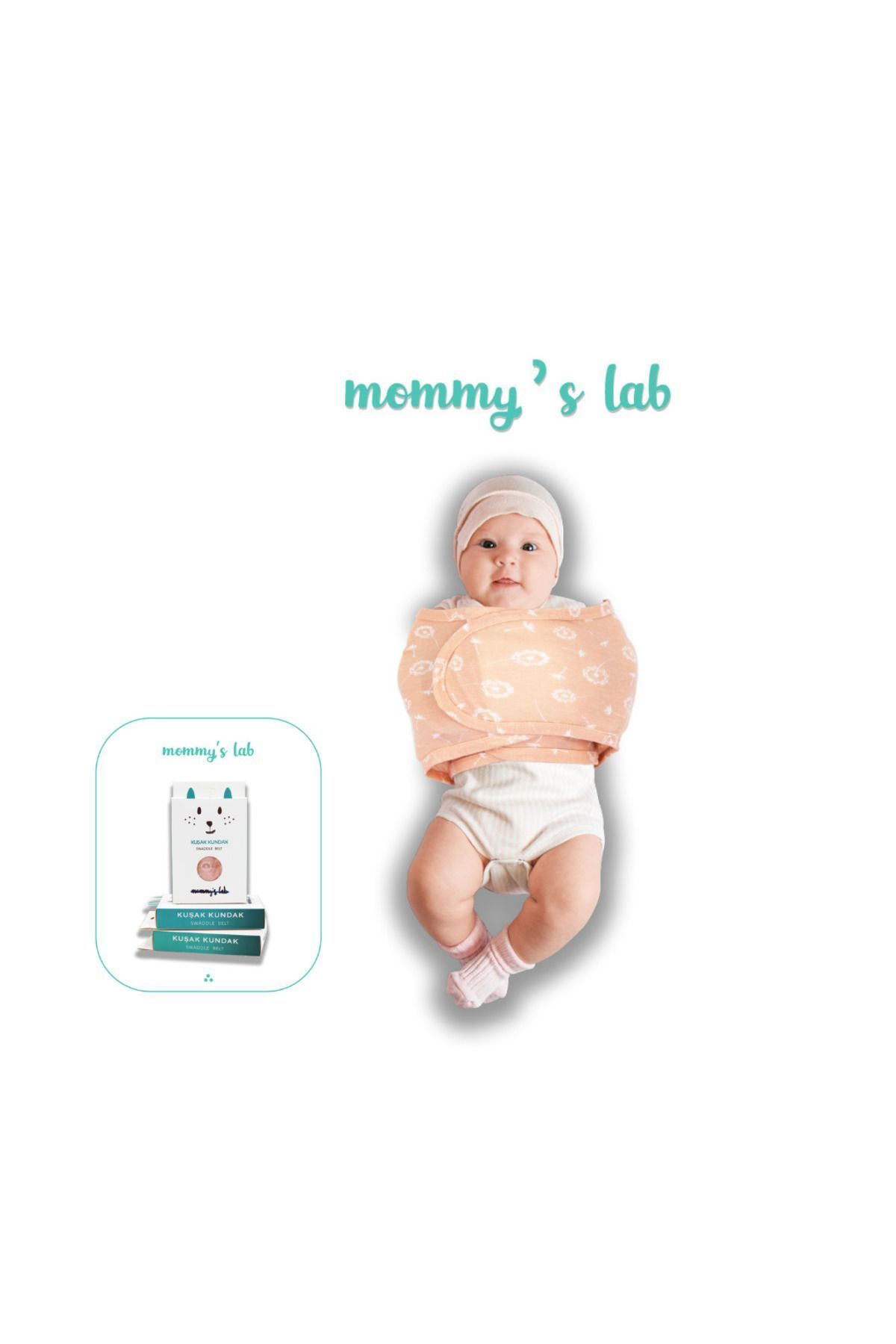 Mommyslab 0 4 Months New Season 100 Cotton Patterned Belt Ready Swaddle Belt Oeko Tex Cif Certificated Trendyol