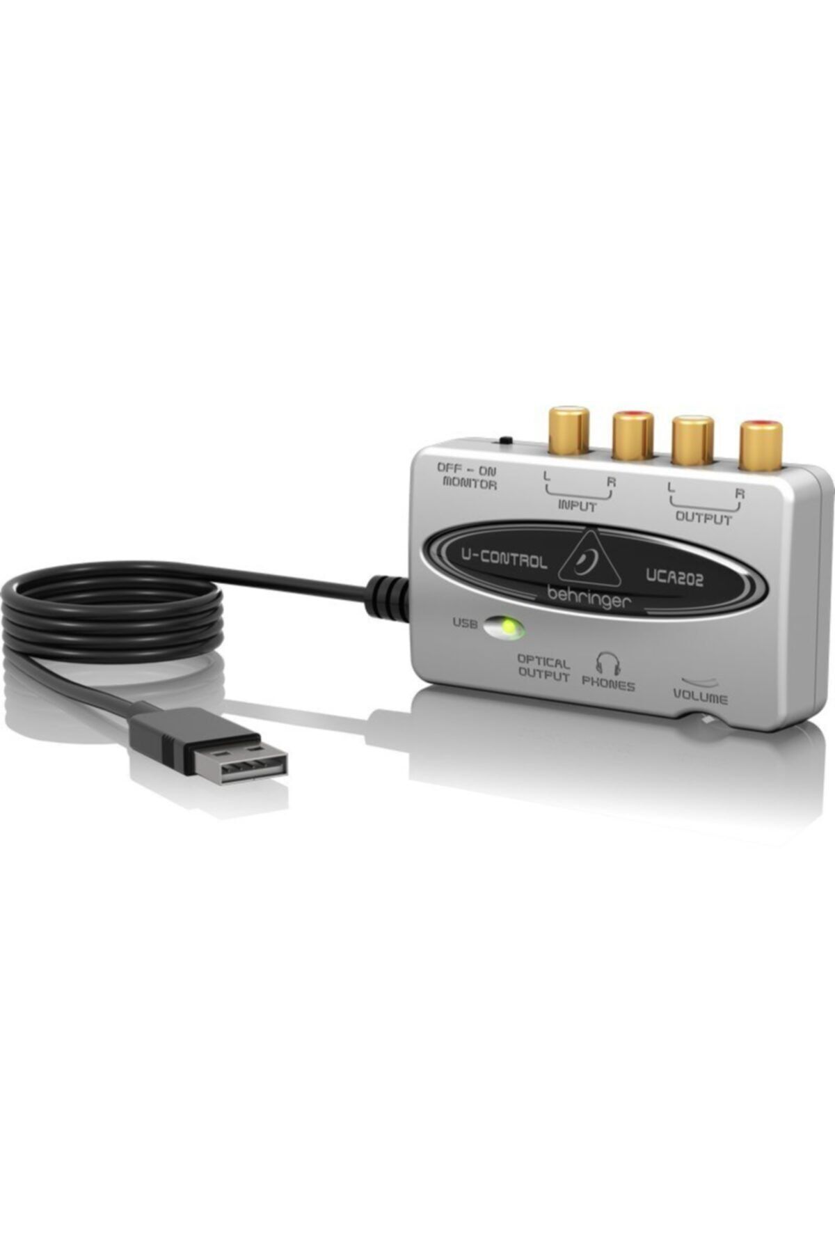 Behringer-Uca202 Ultra-low Latency 2 In/2 Out Usb/audio Interface With Digital Output 4