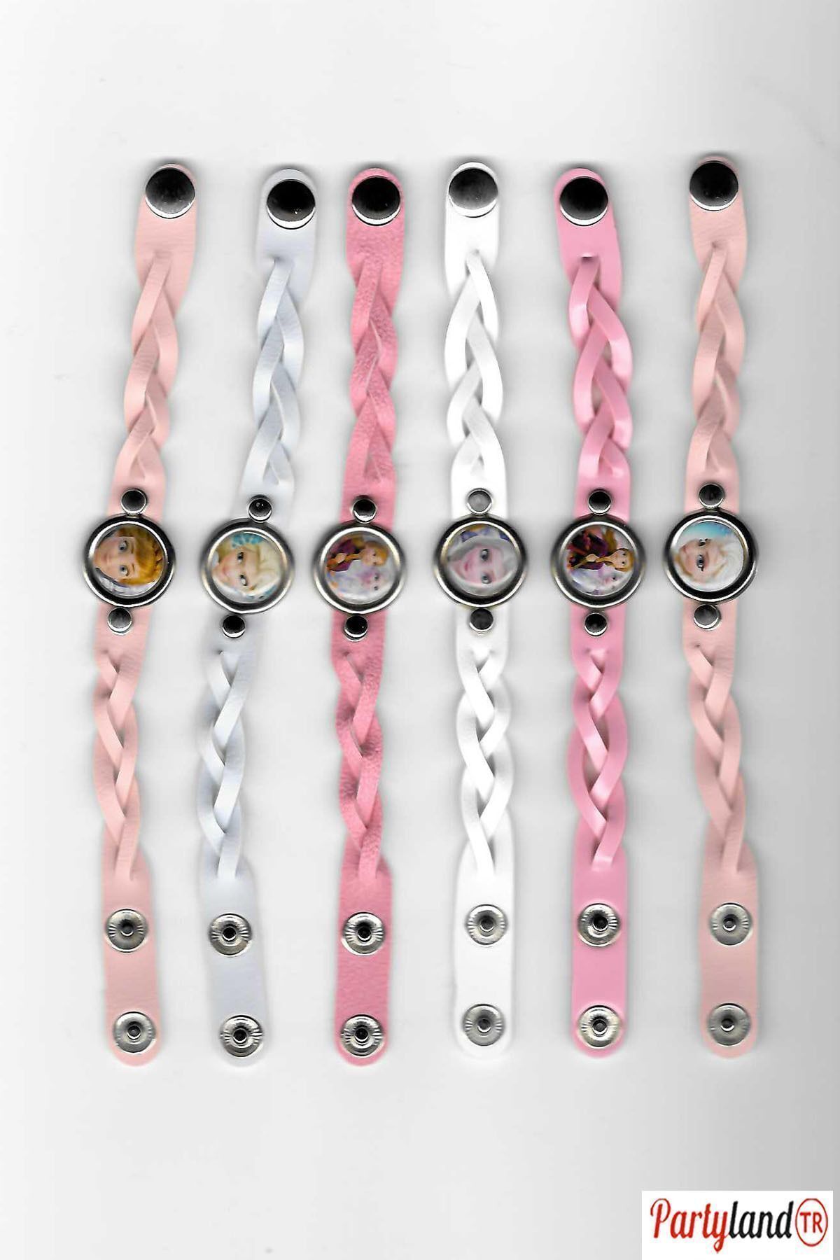 PartylandTR Karlar Ülkesi Frozen Anna Elsa Bileklik 6 Adet